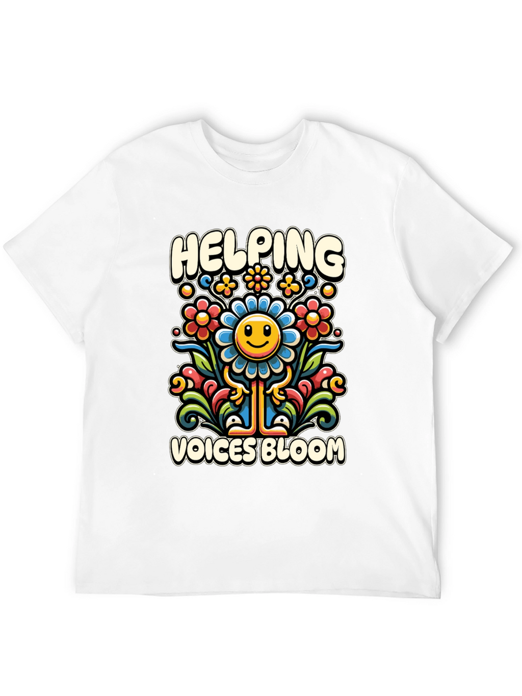 Helping Voices Bloom Graphic T-Shirt