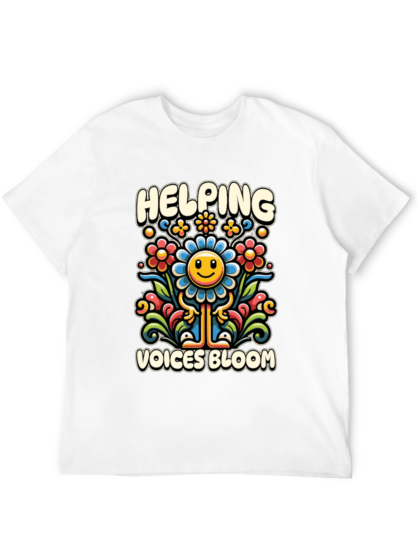 Helping Voices Bloom Graphic T-Shirt
