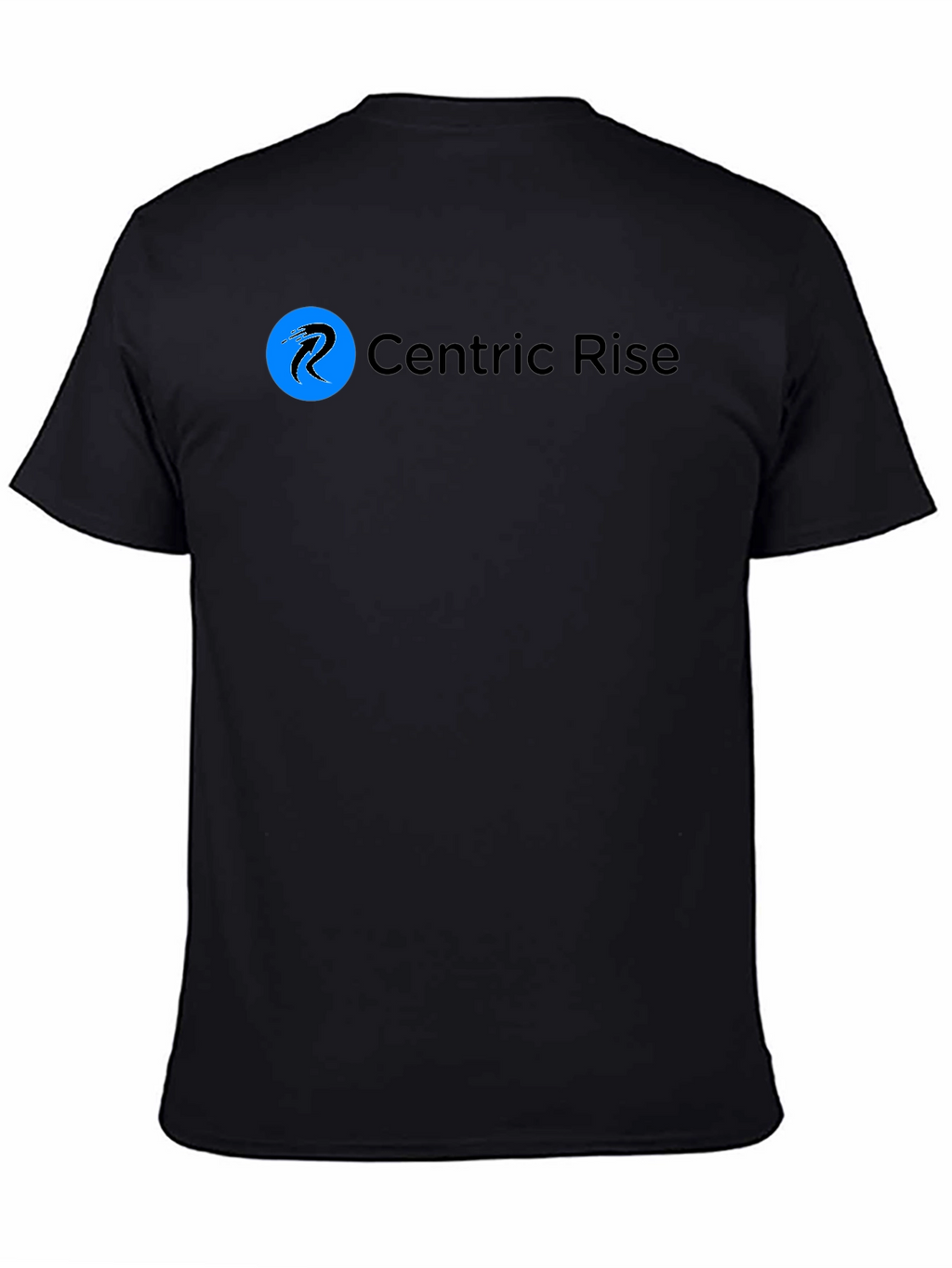 Centric Rise Black T-Shirt - Modern Casual Wear