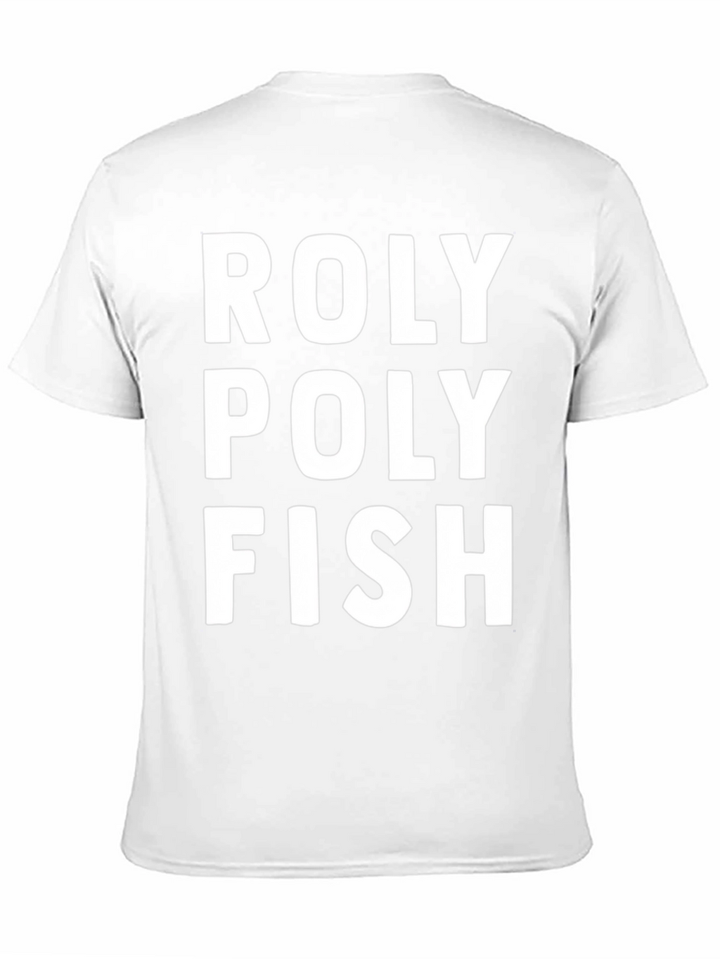 Roly Poly Fish Black Graphic Tee