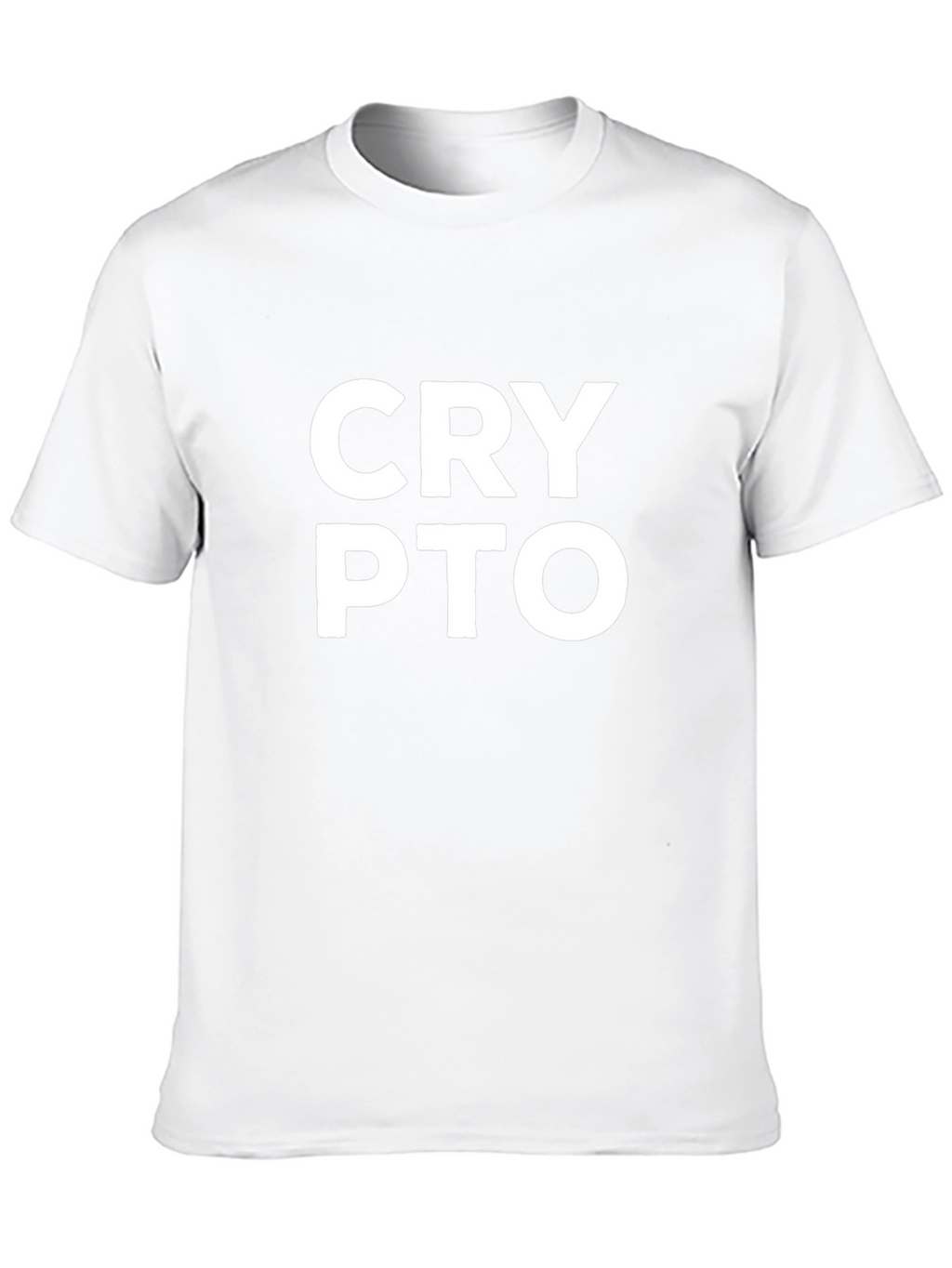 Crypto T-Shirt - Black Cotton Blend