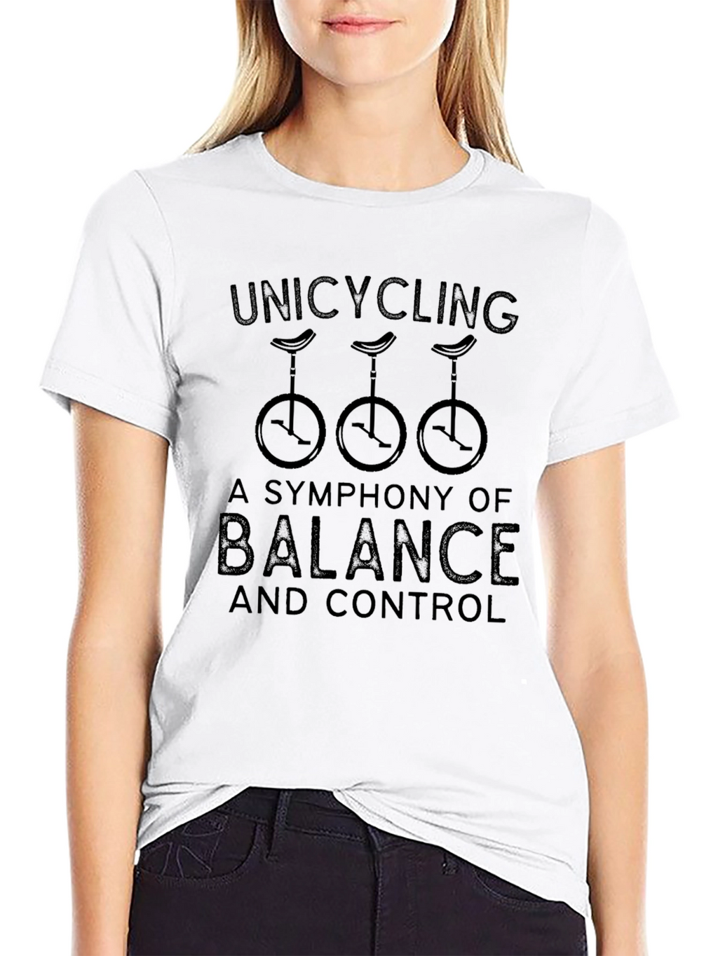 Unicycling Balance & Control Graphic Tee