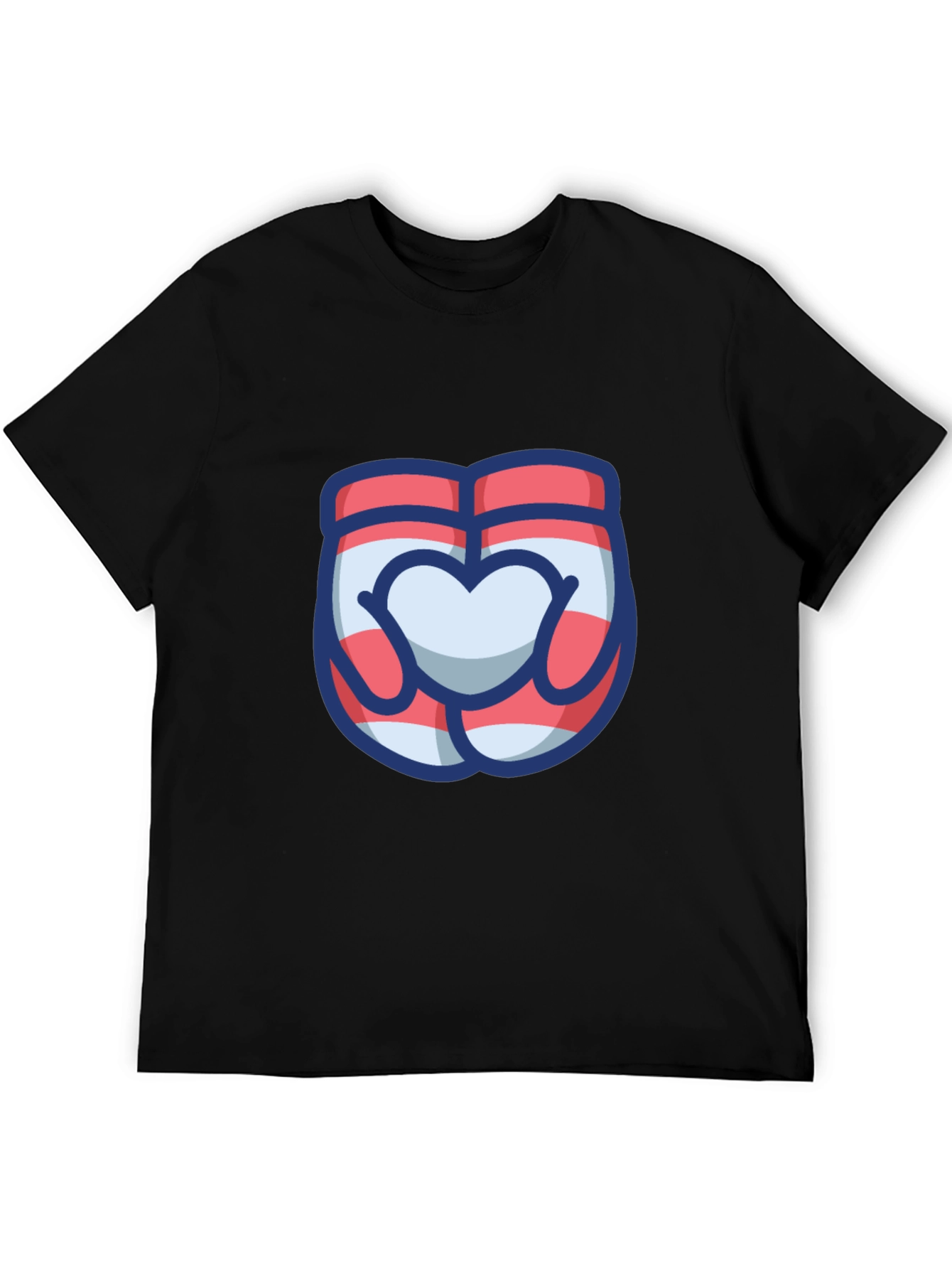 Heart Hands Graphic Tee - Cute & Stylish