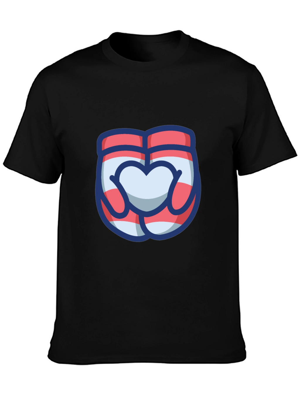 Heart Hands Graphic Tee - Cute & Stylish