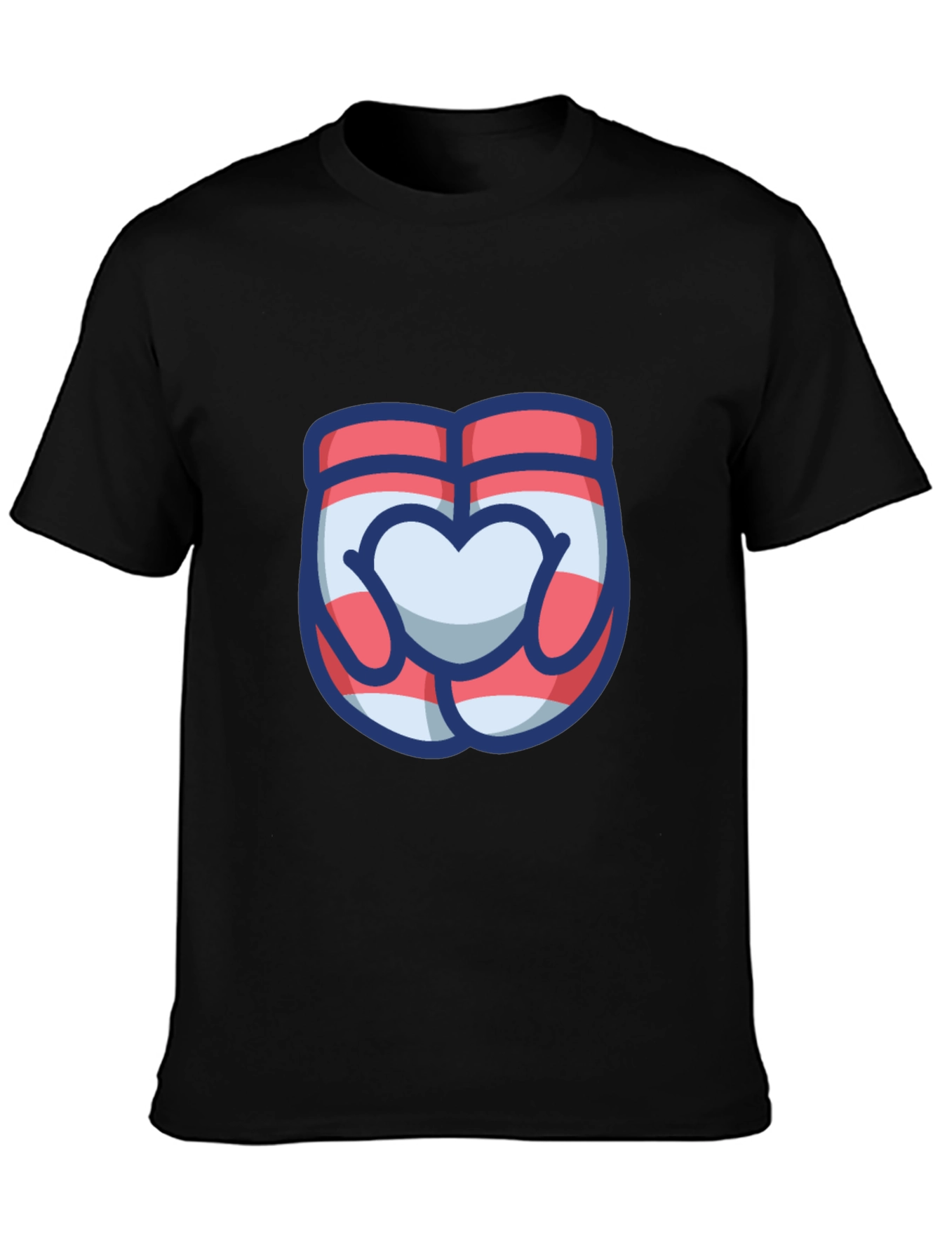 Heart Hands Graphic Tee - Cute & Stylish