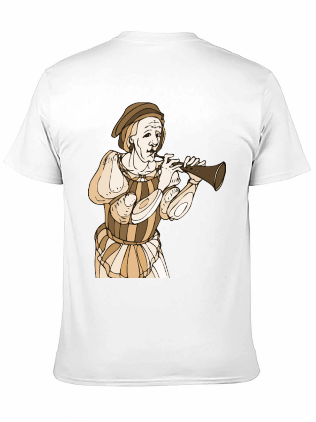 Renaissance Musician Graphic T-Shirt