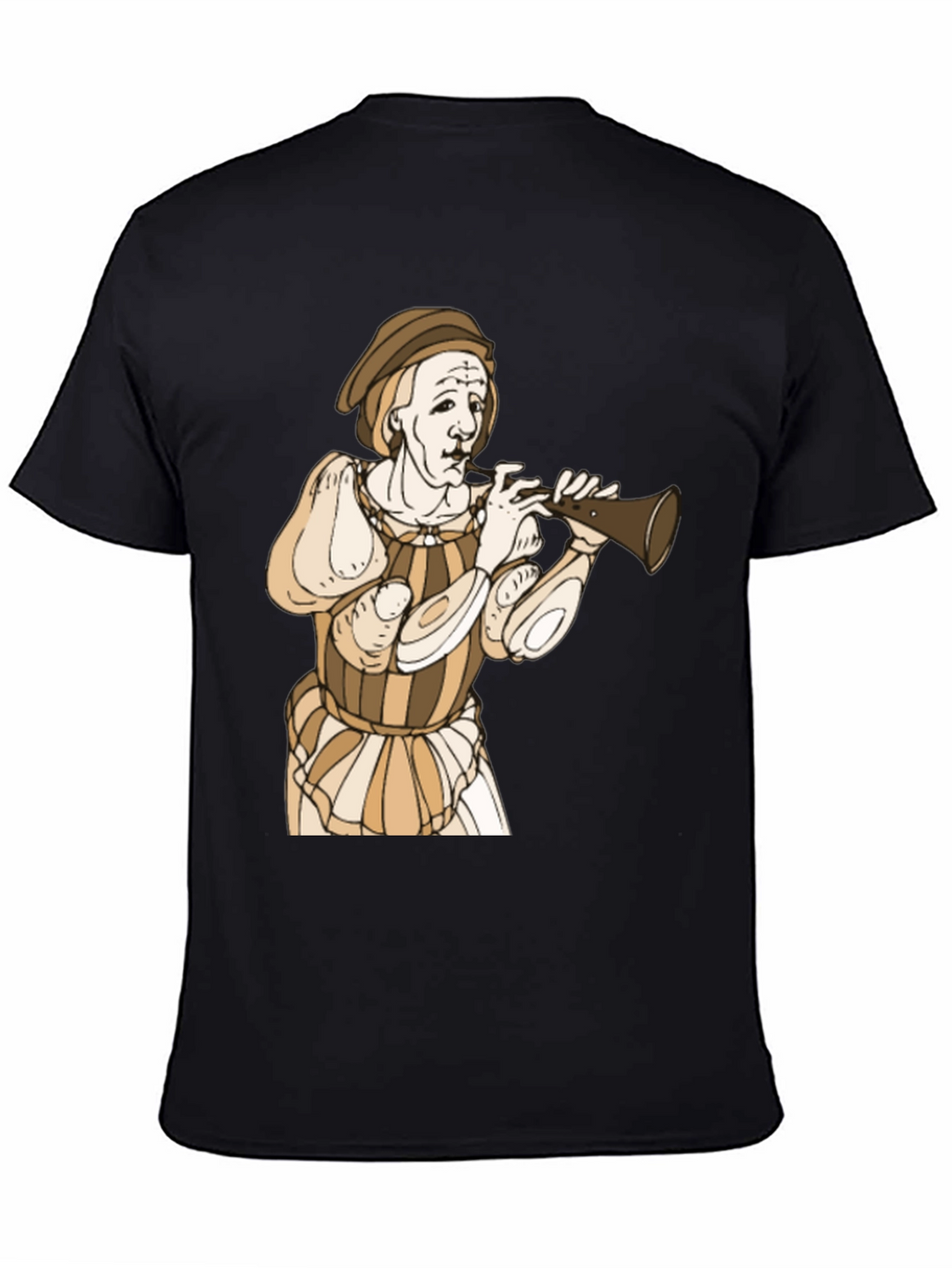 Renaissance Musician Graphic T-Shirt