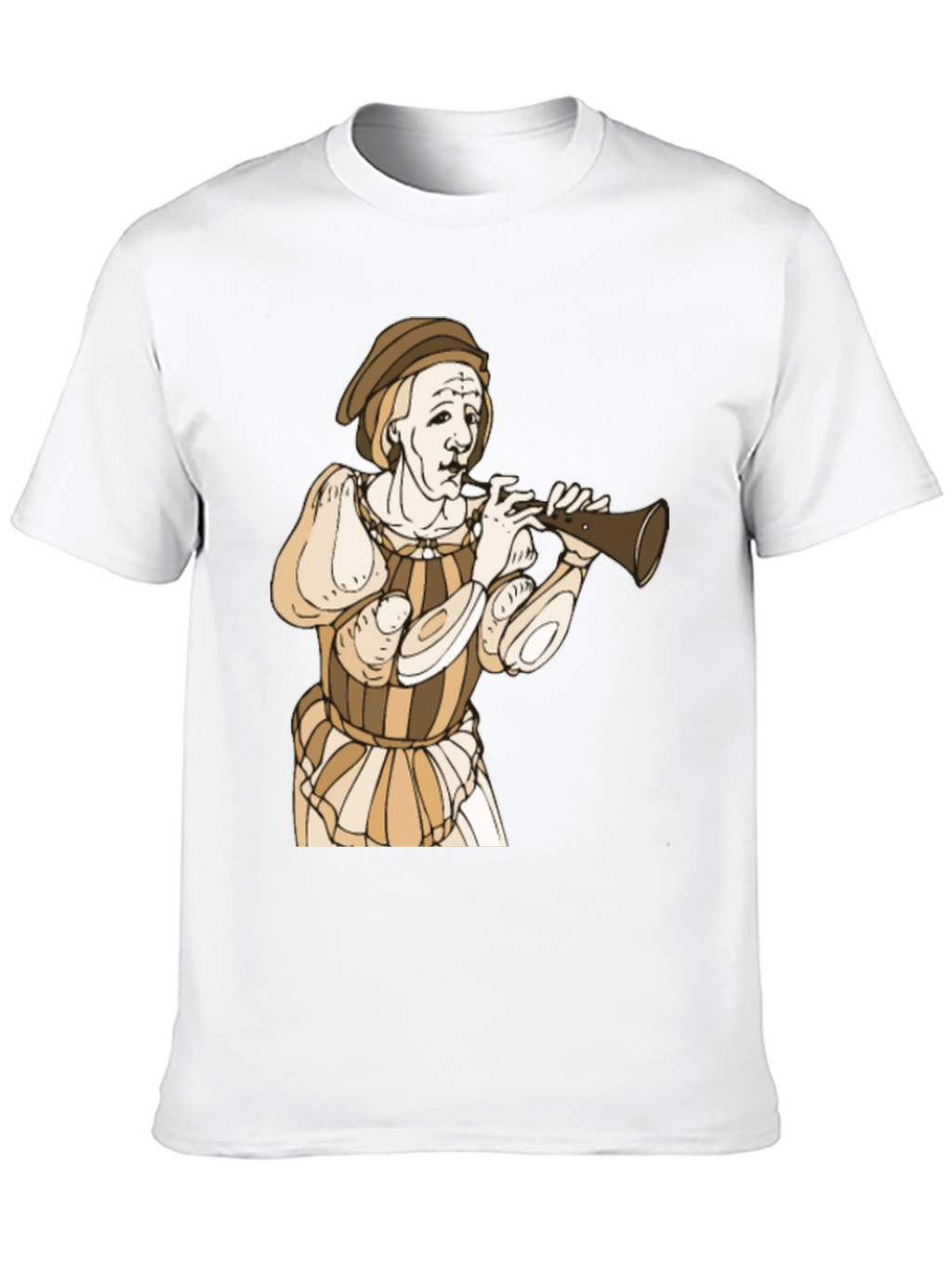 Renaissance Musician Graphic T-Shirt