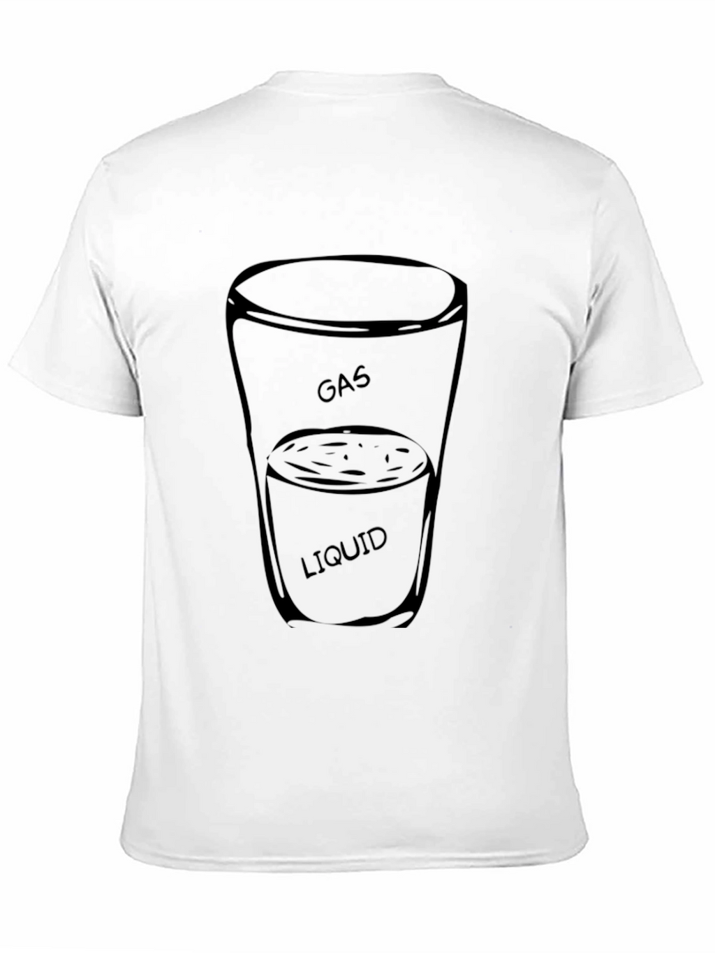 Gas and Liquid T-Shirt - Funny Science Tee