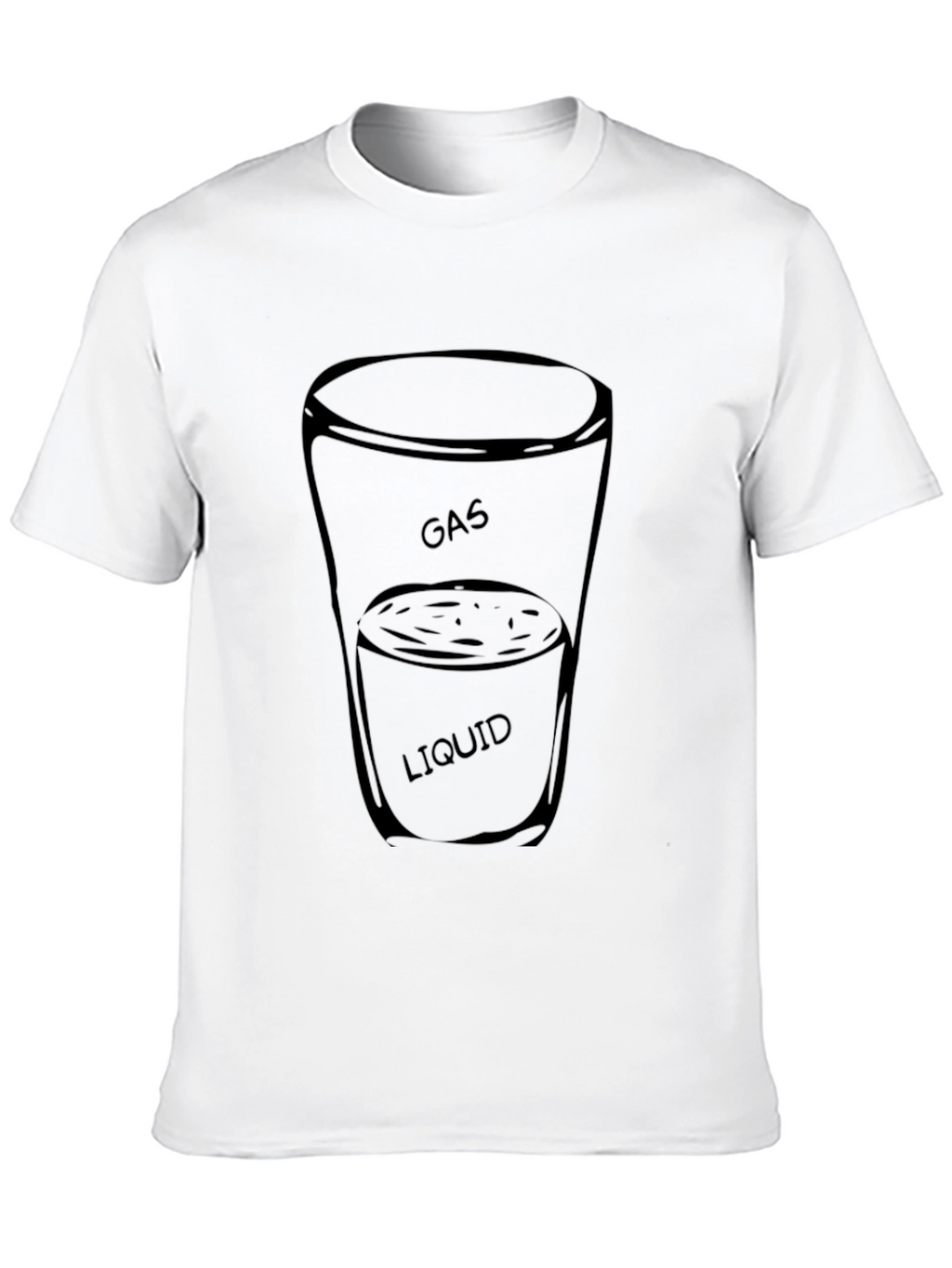 Gas and Liquid T-Shirt - Funny Science Tee
