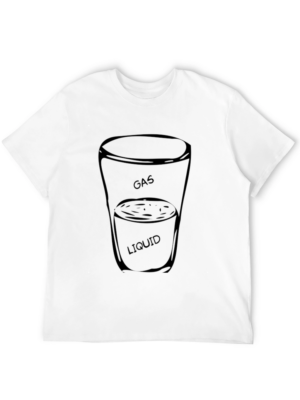 Gas and Liquid T-Shirt - Funny Science Tee