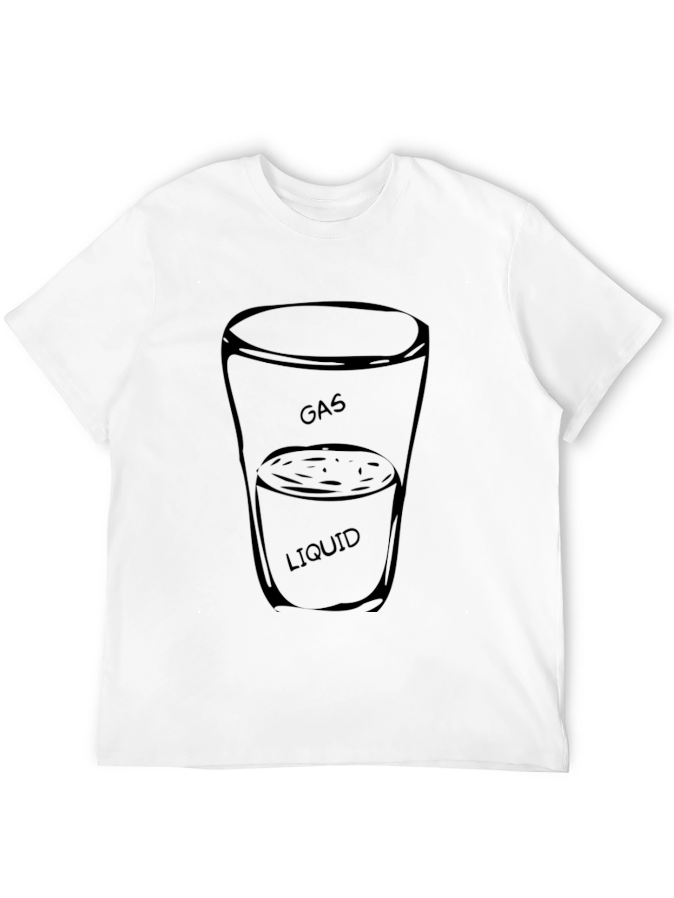 Gas and Liquid T-Shirt - Funny Science Tee
