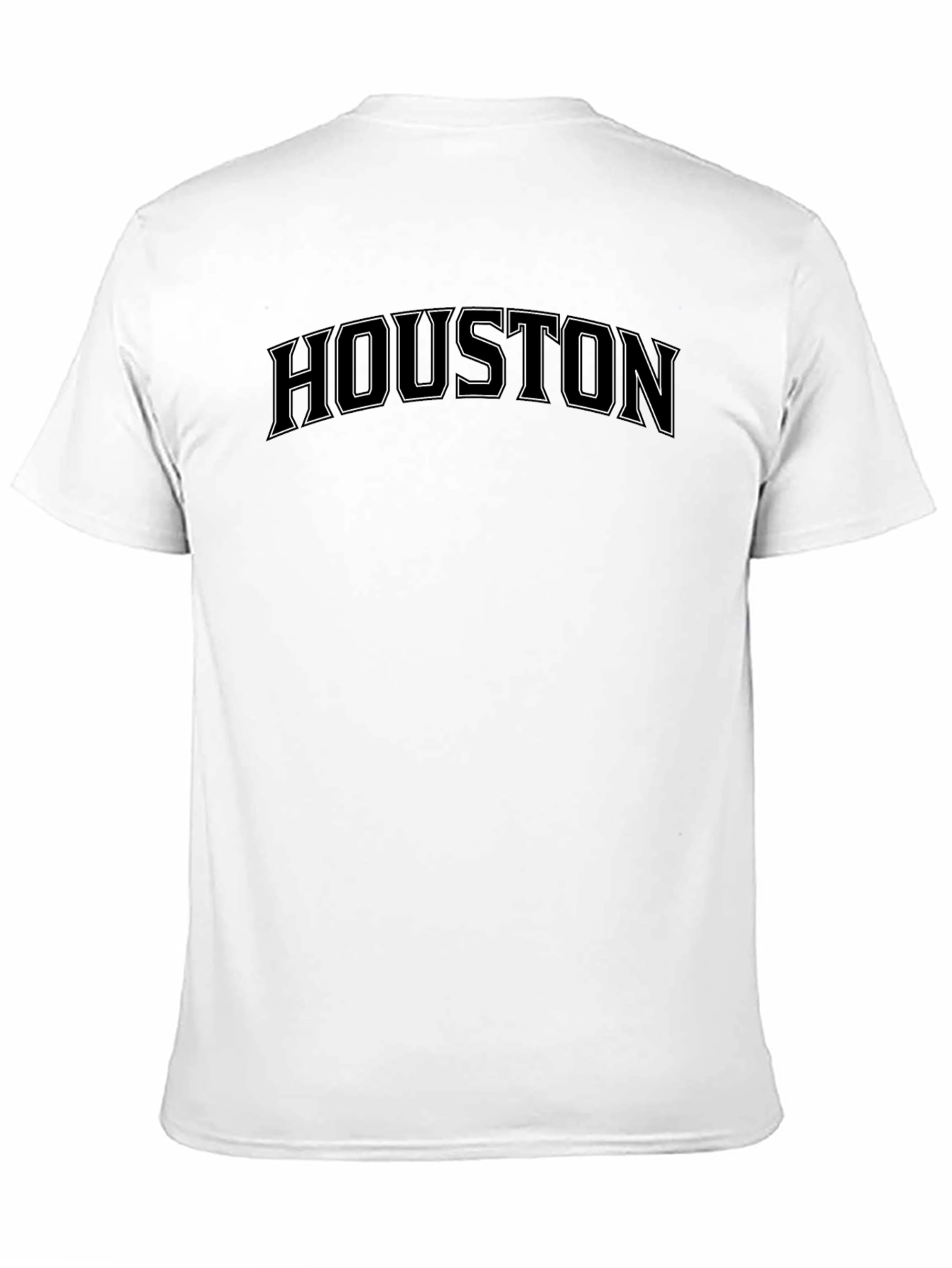 Houston Graphic Print Tee - Soft Cotton Comfort