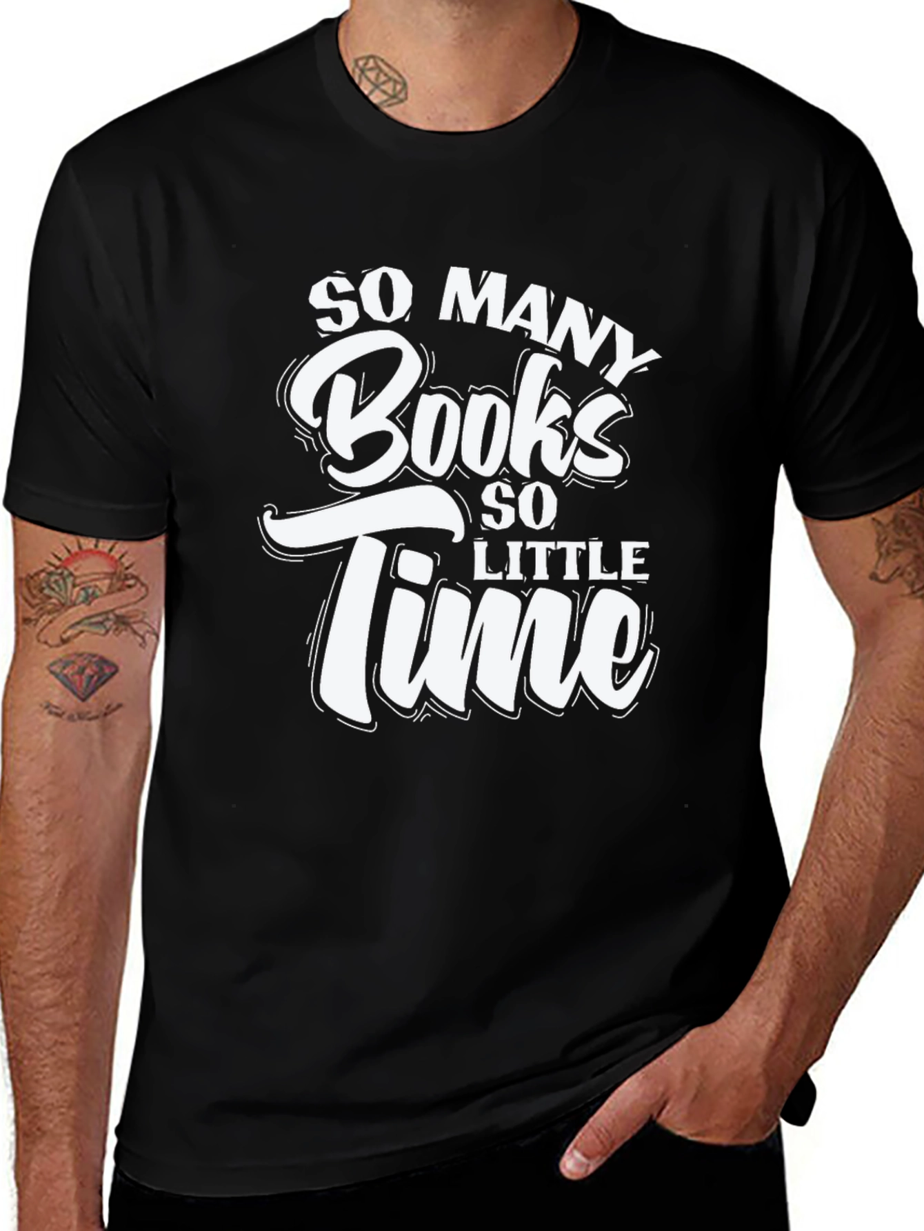 So Many Books So Little Time Graphic Tee