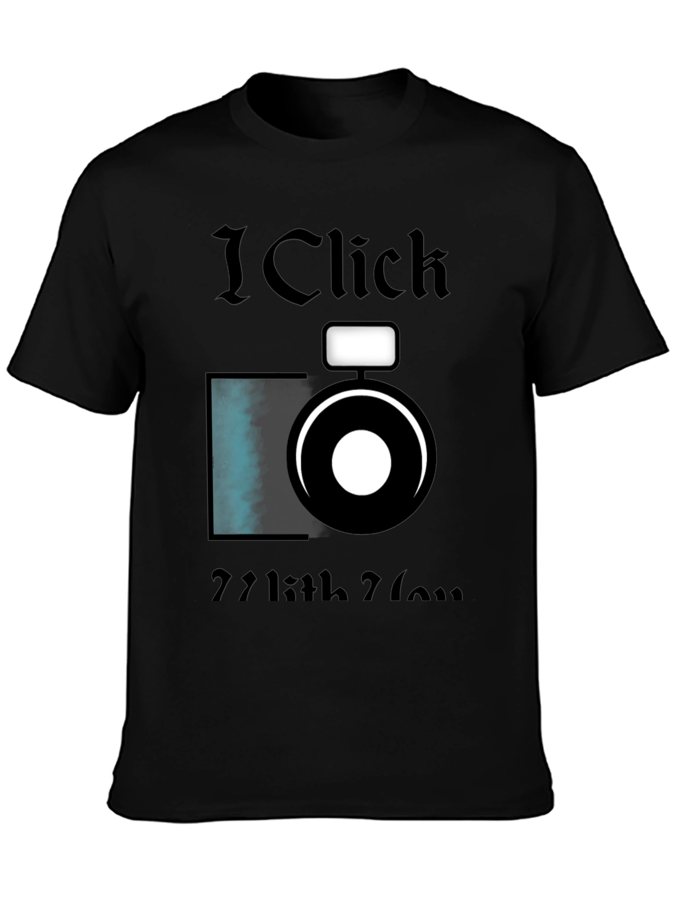 I Click With You Camera Graphic T-Shirt
