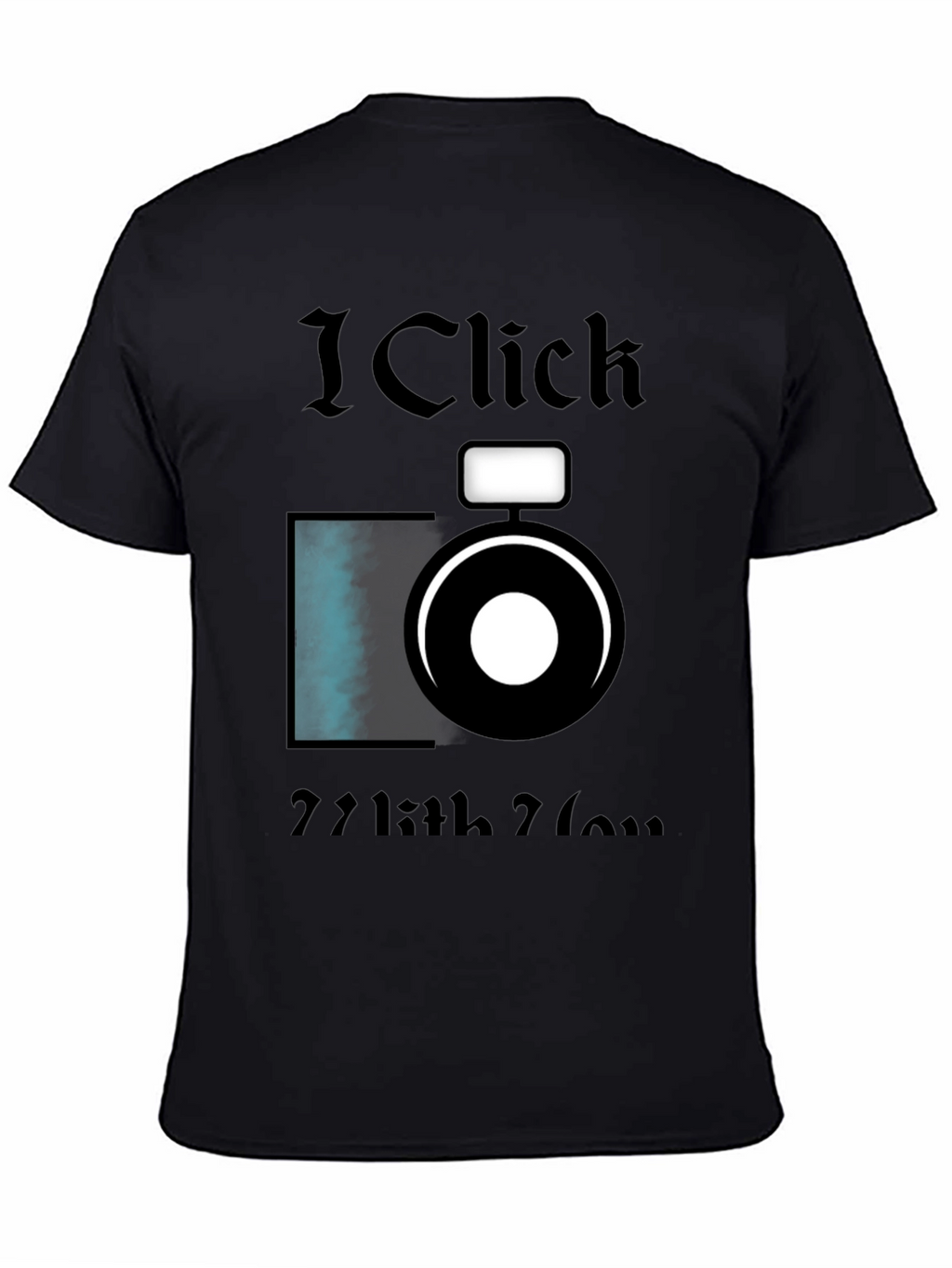 I Click With You Camera Graphic T-Shirt