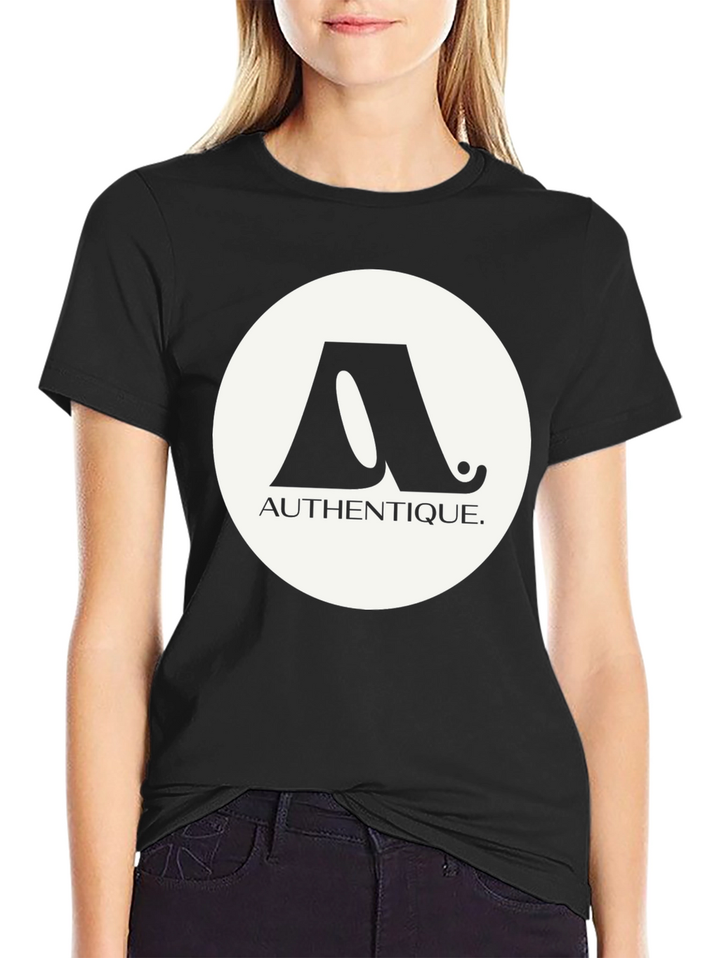 Authentique Logo T-Shirt - Black