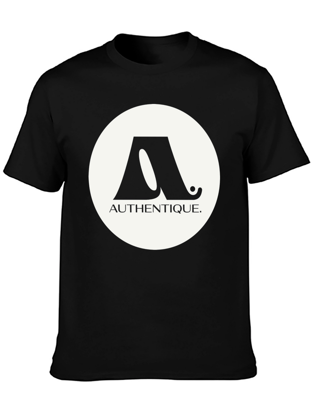 Authentique Logo T-Shirt - Black