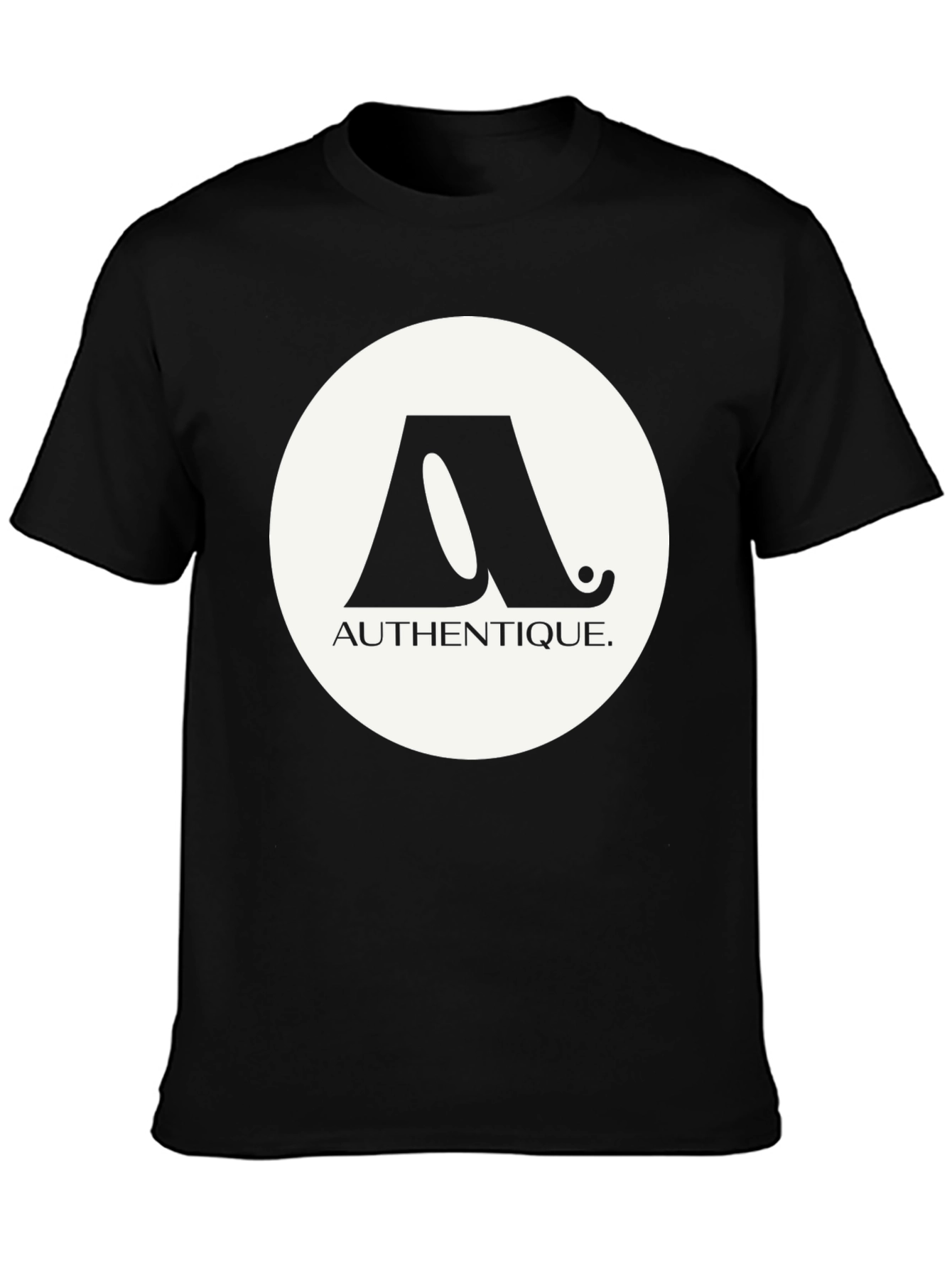 Authentique Logo T-Shirt - Black