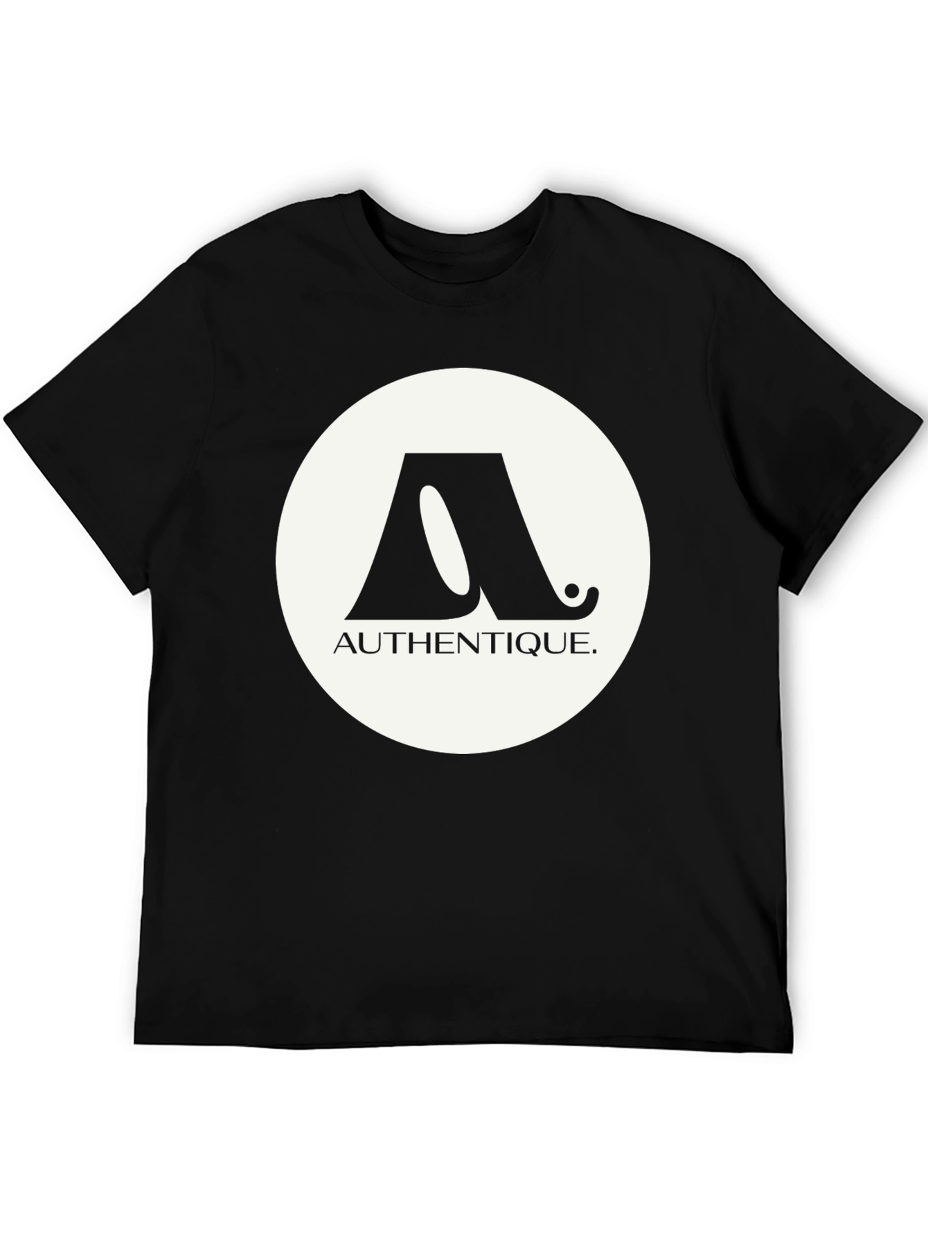 Authentique Logo T-Shirt - Black