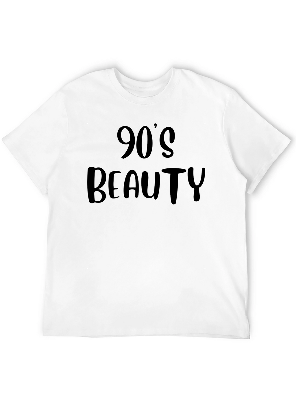 90s Beauty Black Graphic T-Shirt