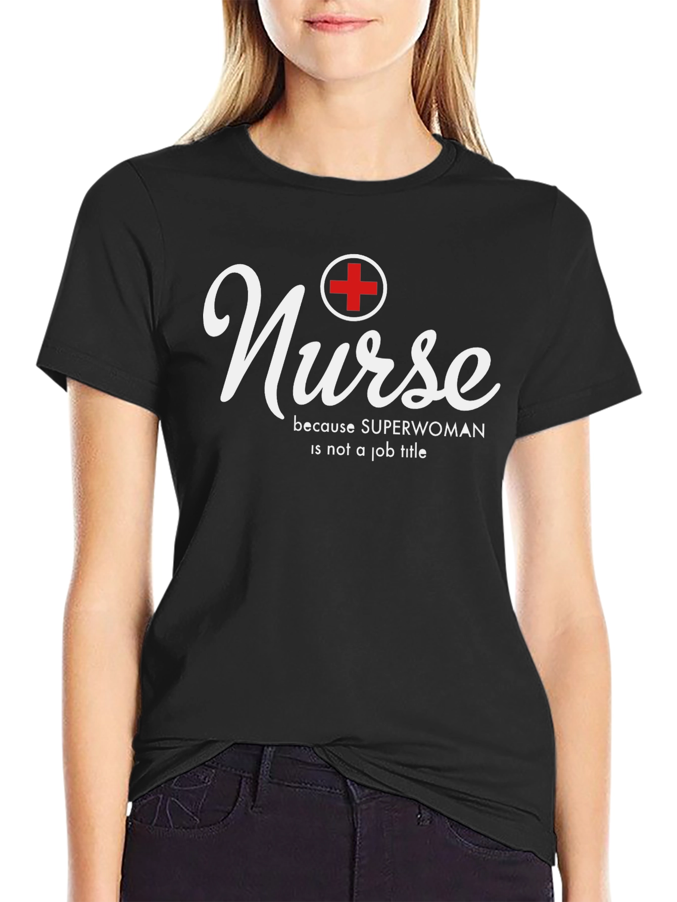 Nurse Superwoman T-Shirt - Medical Hero Tee