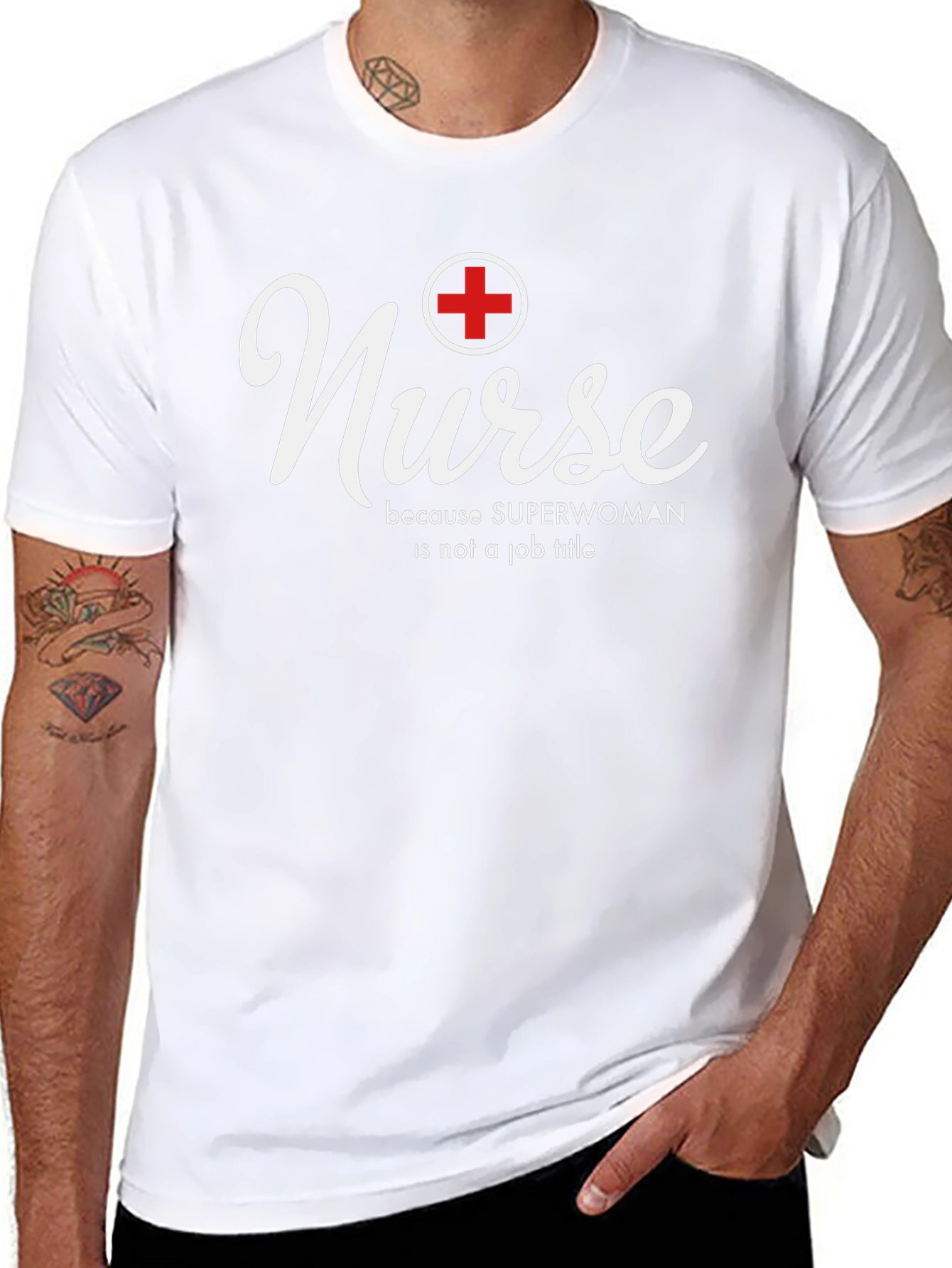 Nurse Superwoman T-Shirt - Medical Hero Tee