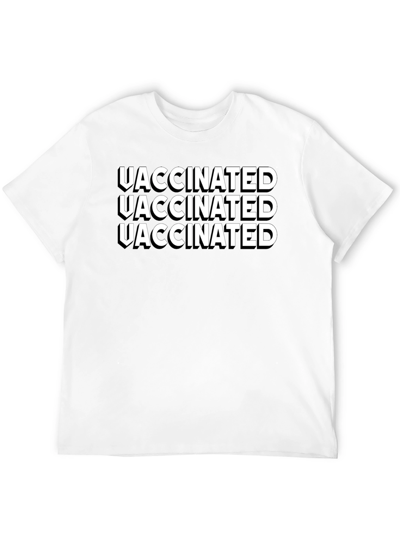 Vaccinated Tee - Bold Statement Shirt