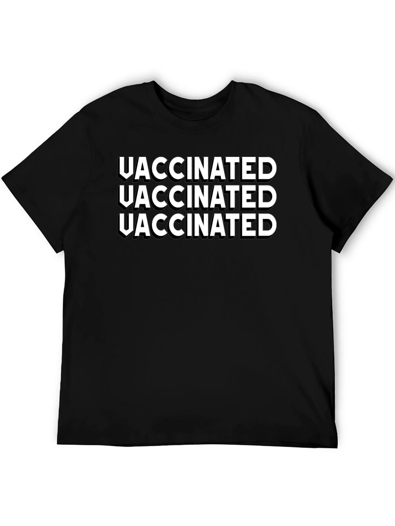 Vaccinated Tee - Bold Statement Shirt