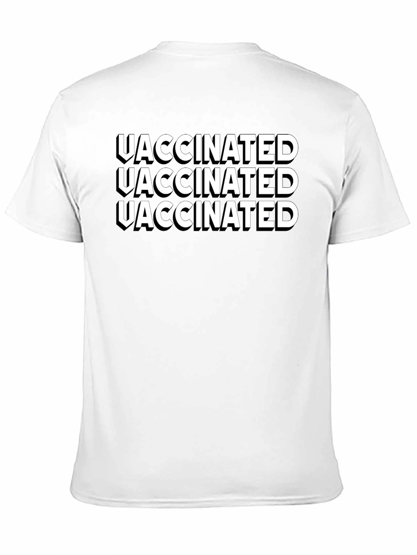 Vaccinated Tee - Bold Statement Shirt