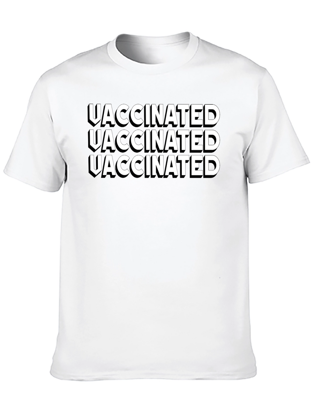 Vaccinated Tee - Bold Statement Shirt