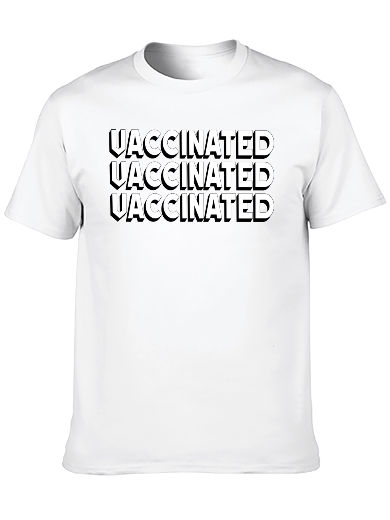 Vaccinated Tee - Bold Statement Shirt