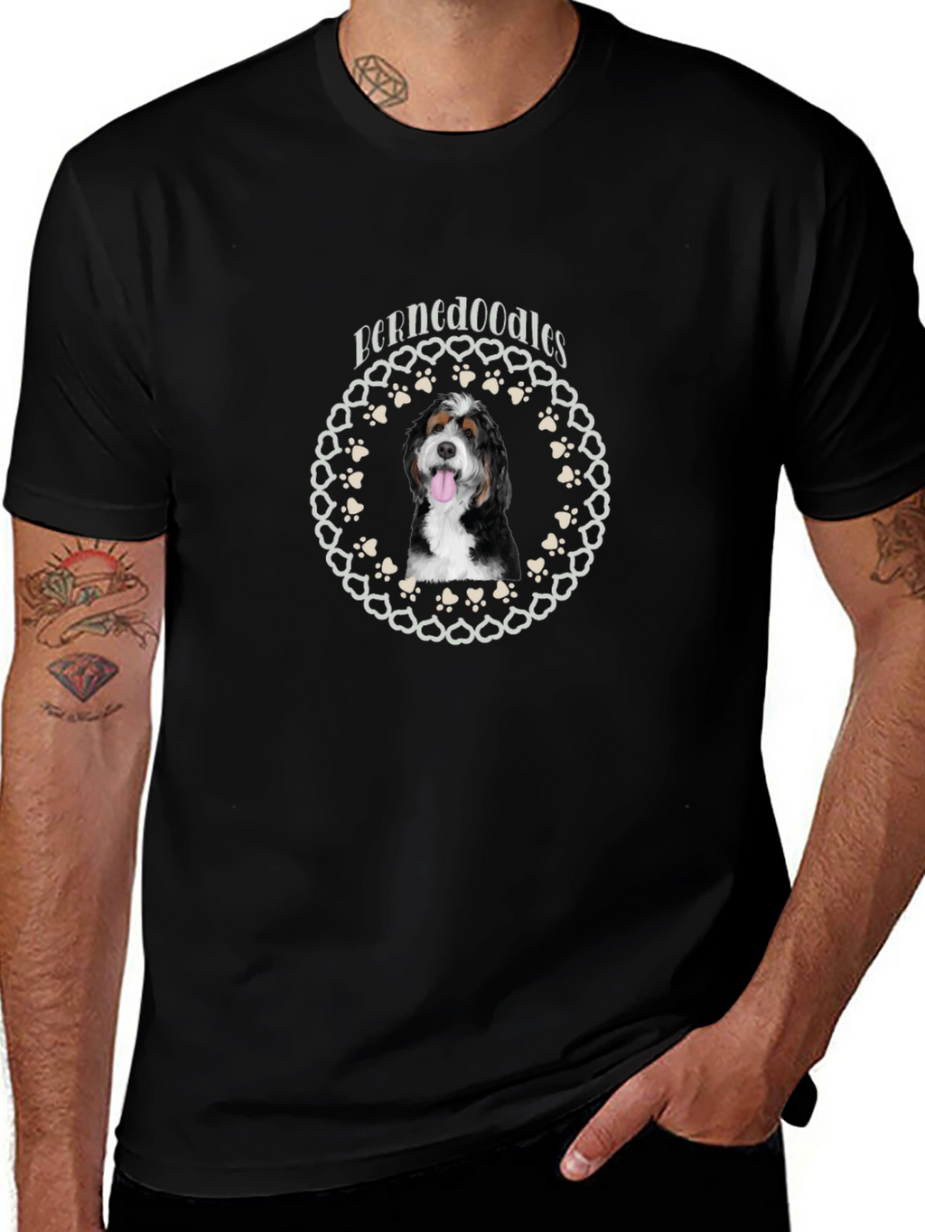 Bernedoodles Dog T-Shirt
