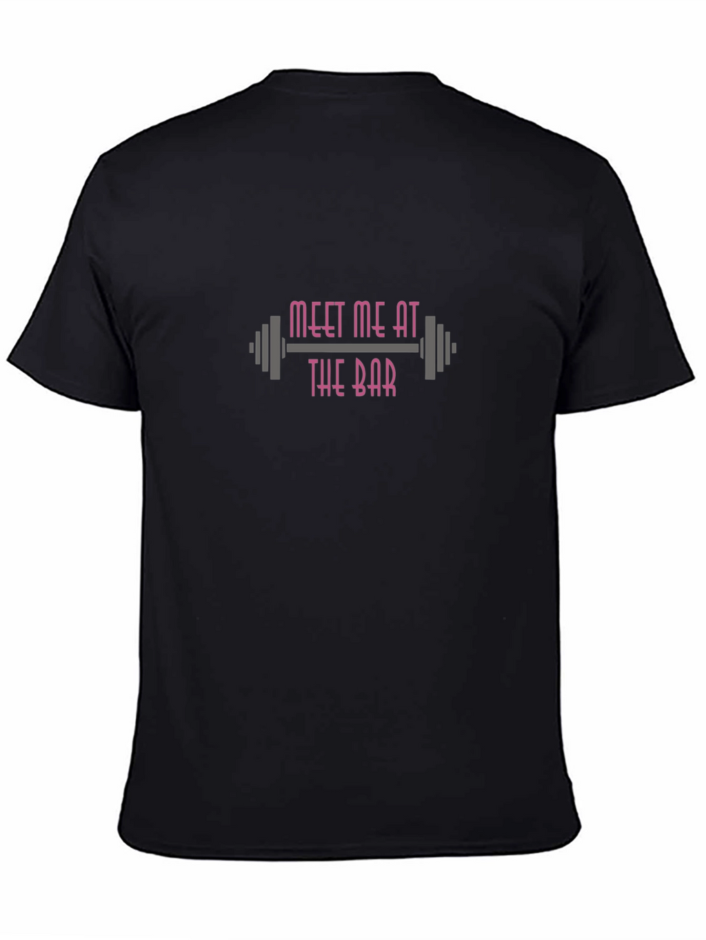 Meet Me At The Bar Black T-Shirt