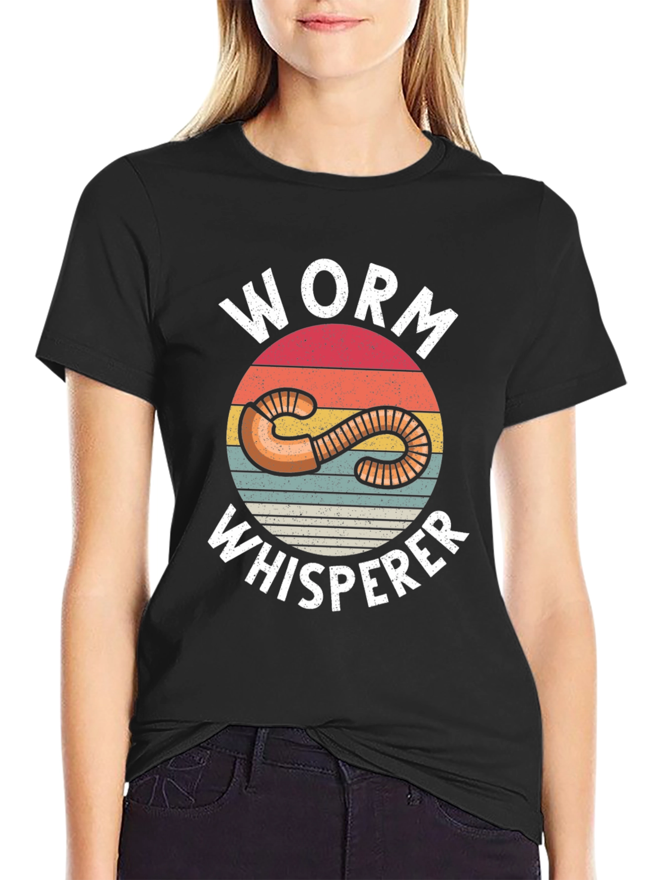 Worm Whisperer Graphic Tee - Vintage Style