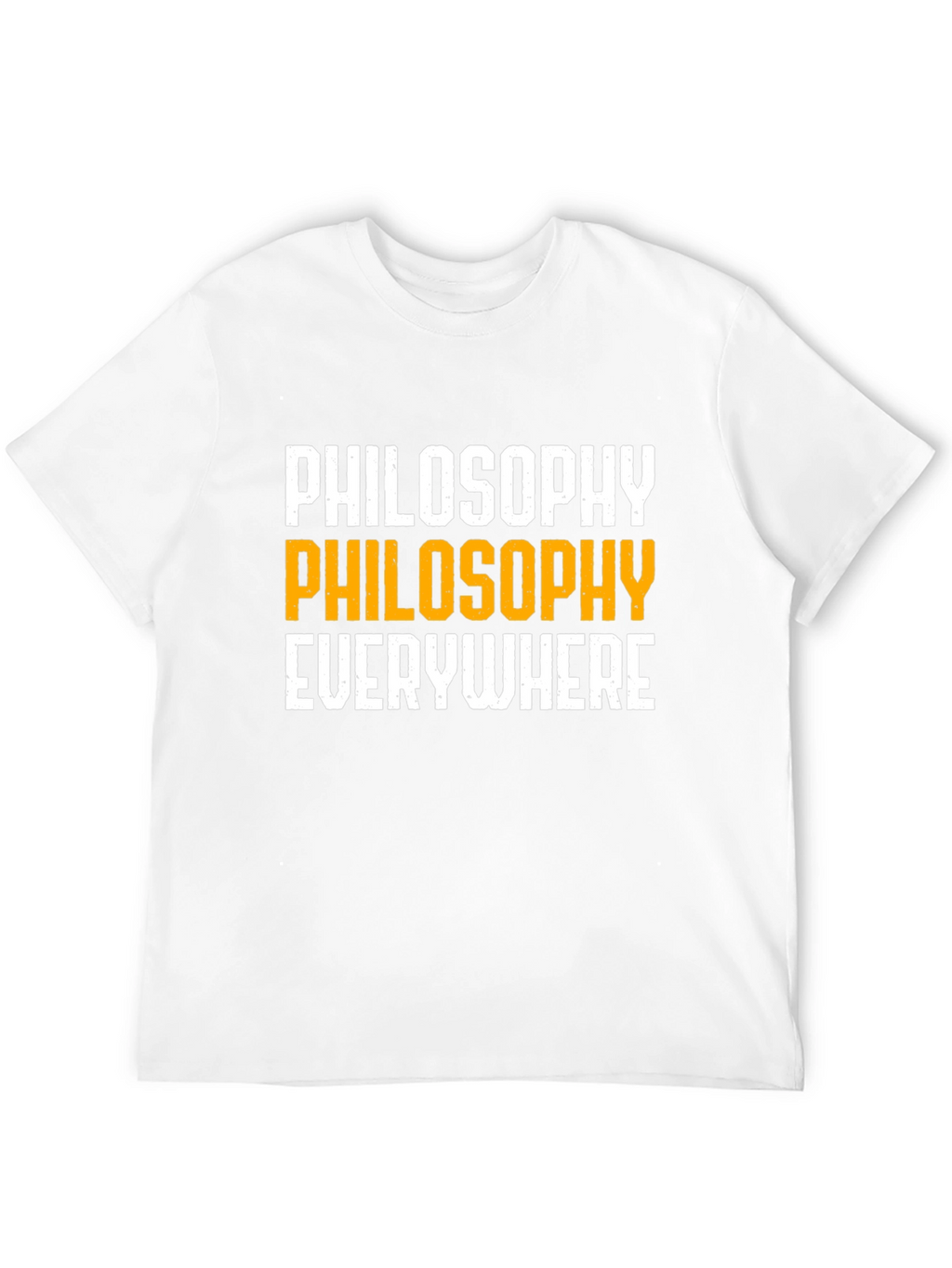 Philosophy Everywhere Black Graphic T-Shirt