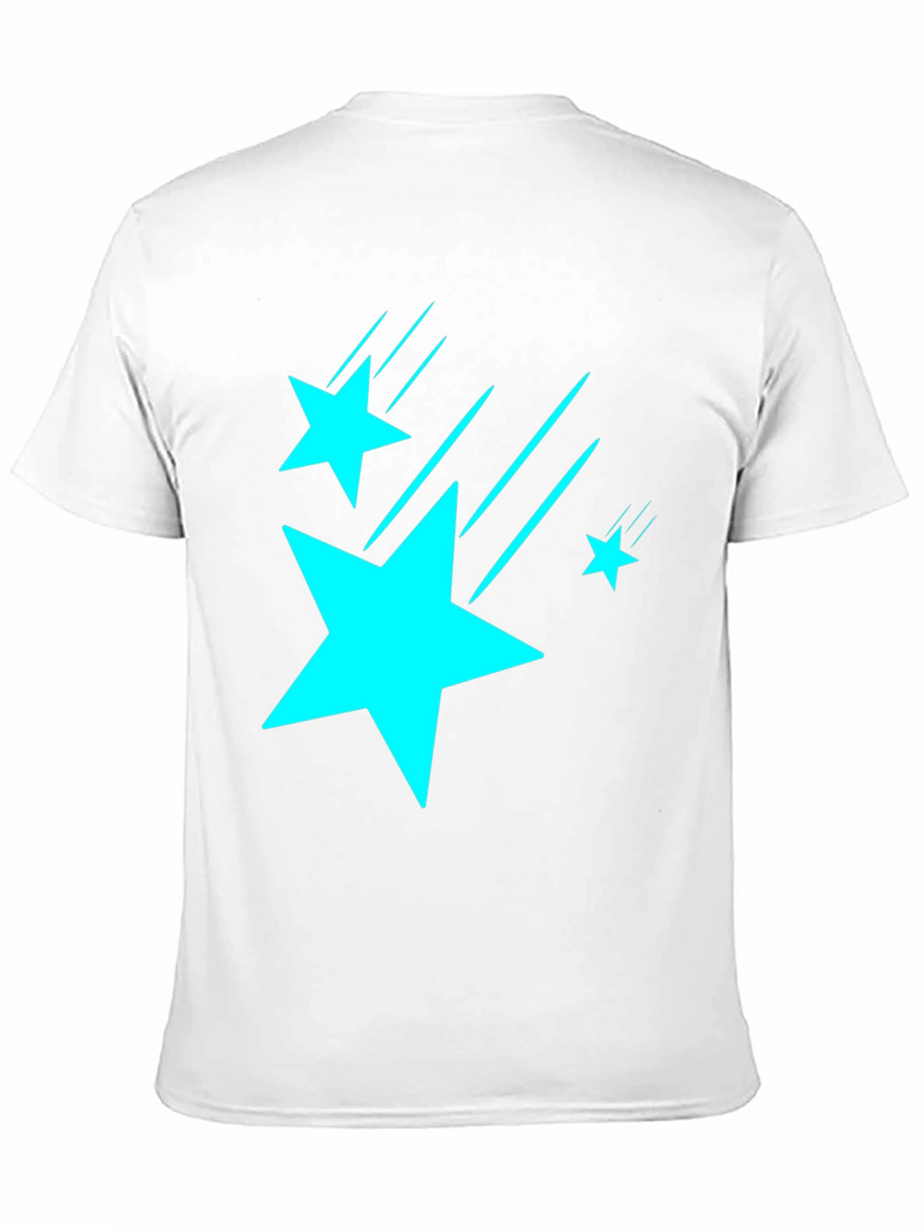 Stars Graphic Black T-Shirt