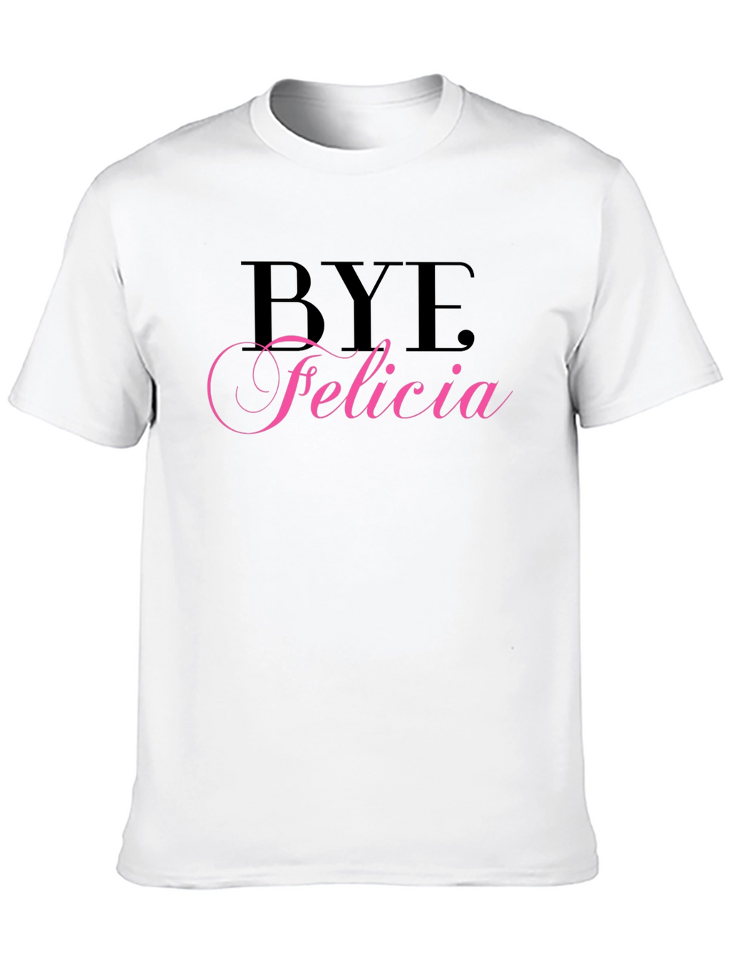 Bye Felicia Black Graphic Tee