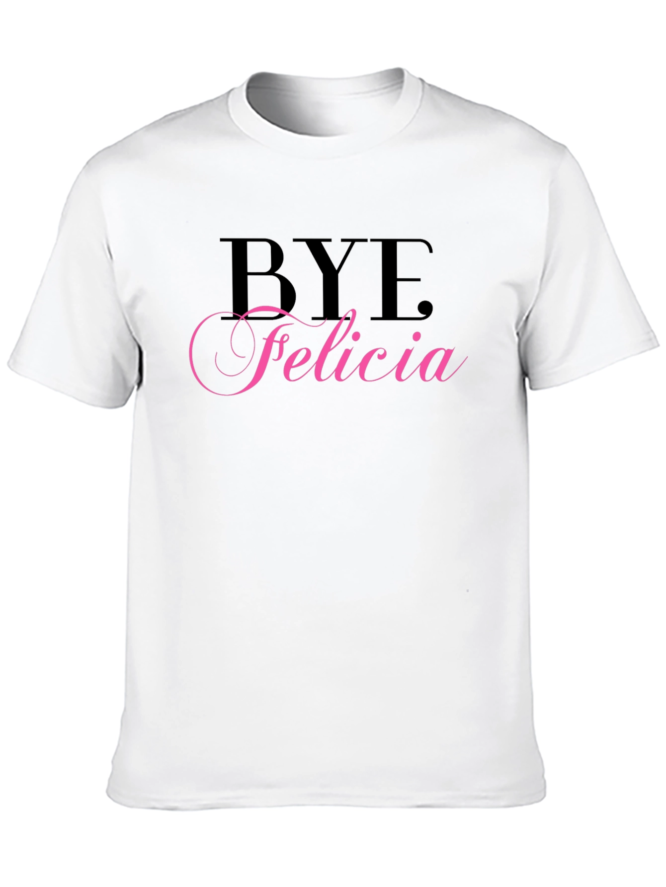 Bye Felicia Black Graphic Tee