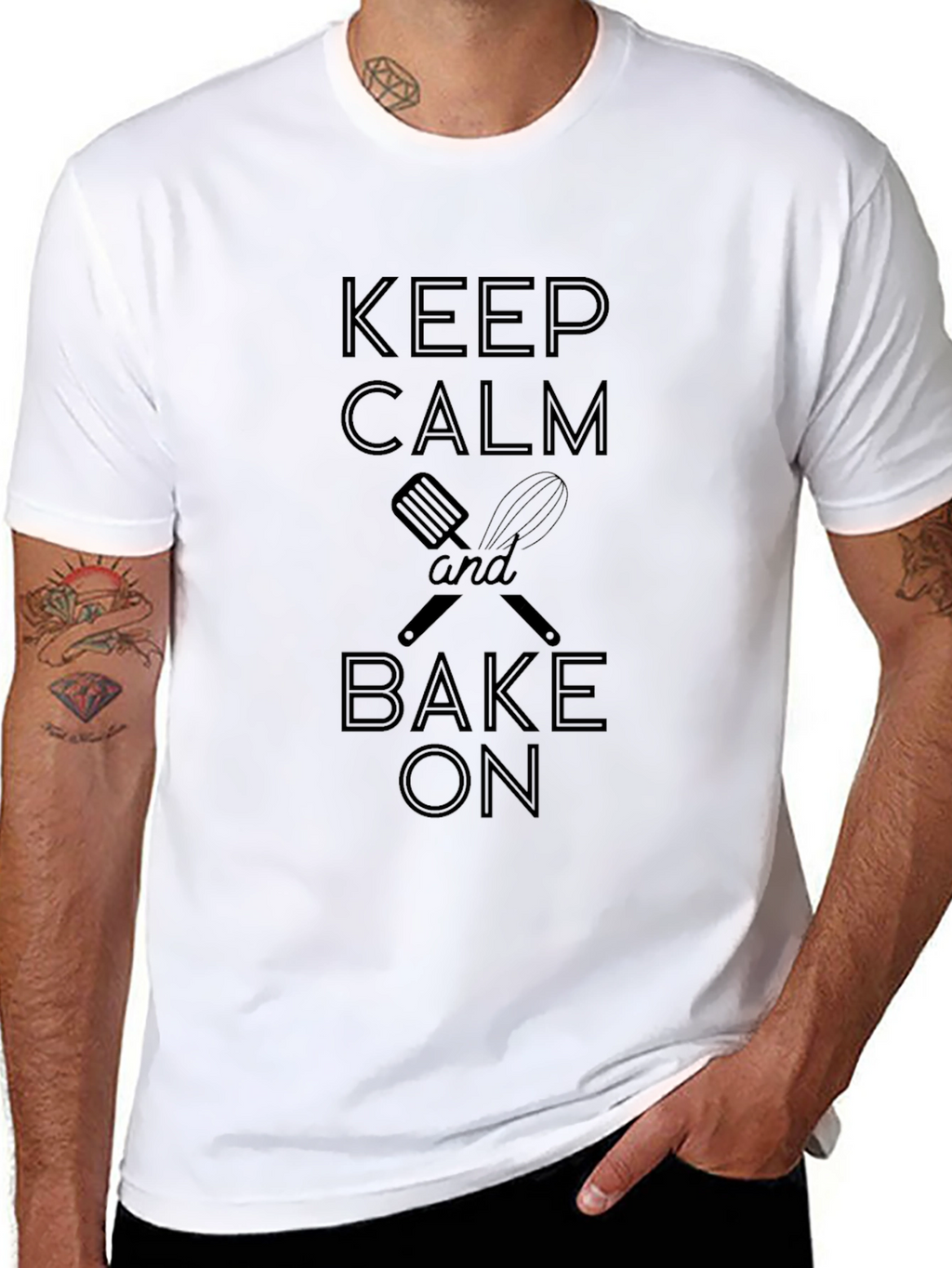 Keep Calm and Bake On T-Shirt
