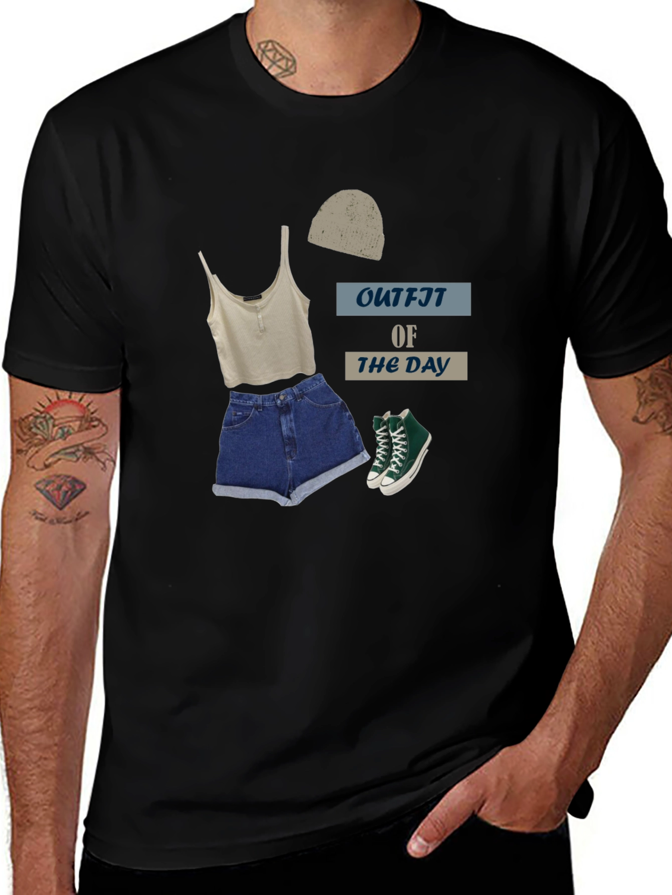 Outfit of the Day Graphic T-Shirt