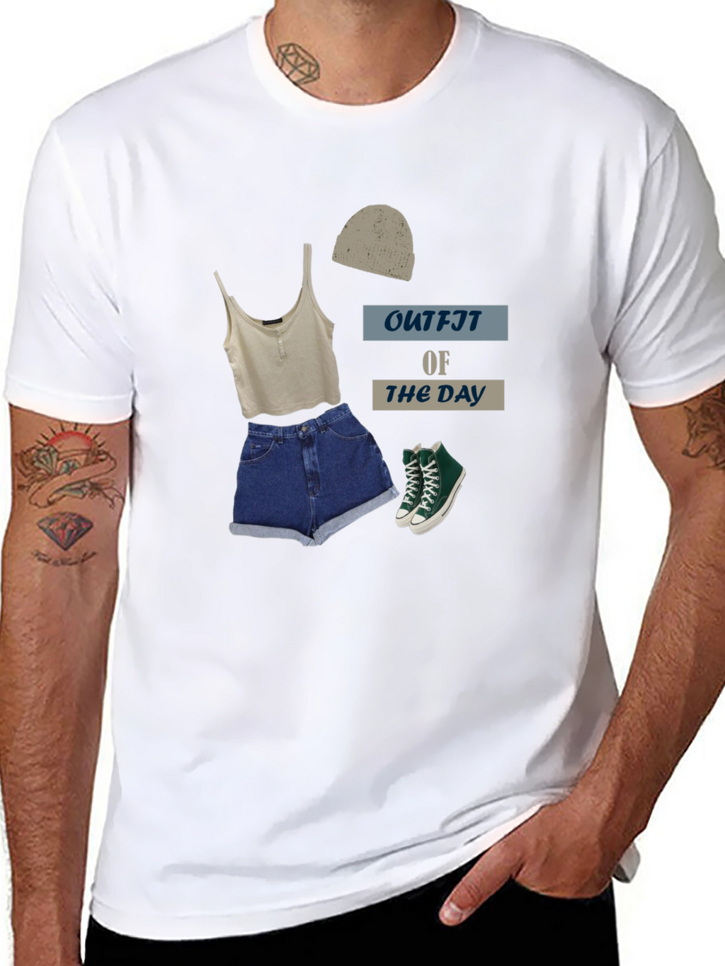 Outfit of the Day Graphic T-Shirt
