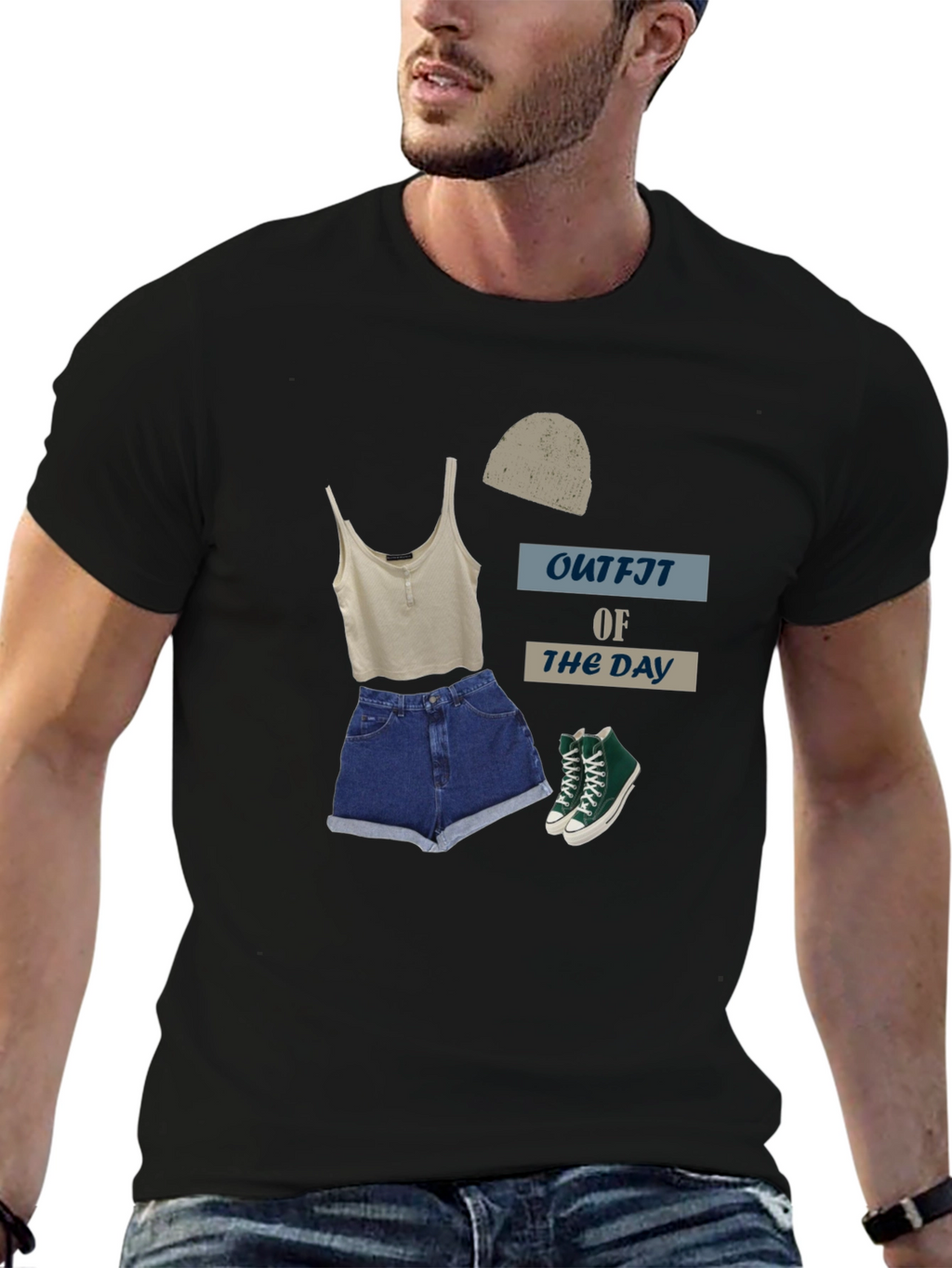 Outfit of the Day Graphic T-Shirt