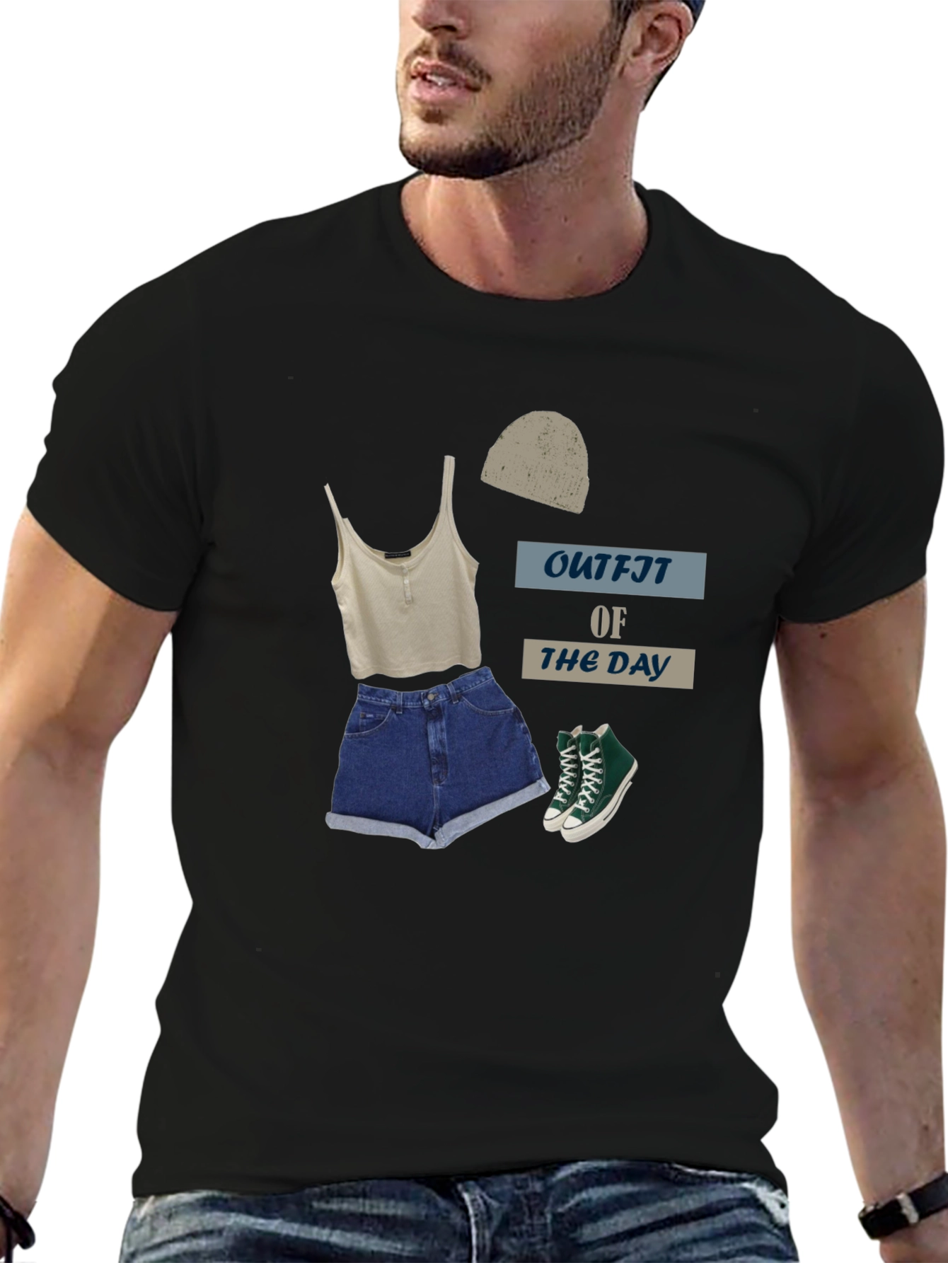 Outfit of the Day Graphic T-Shirt