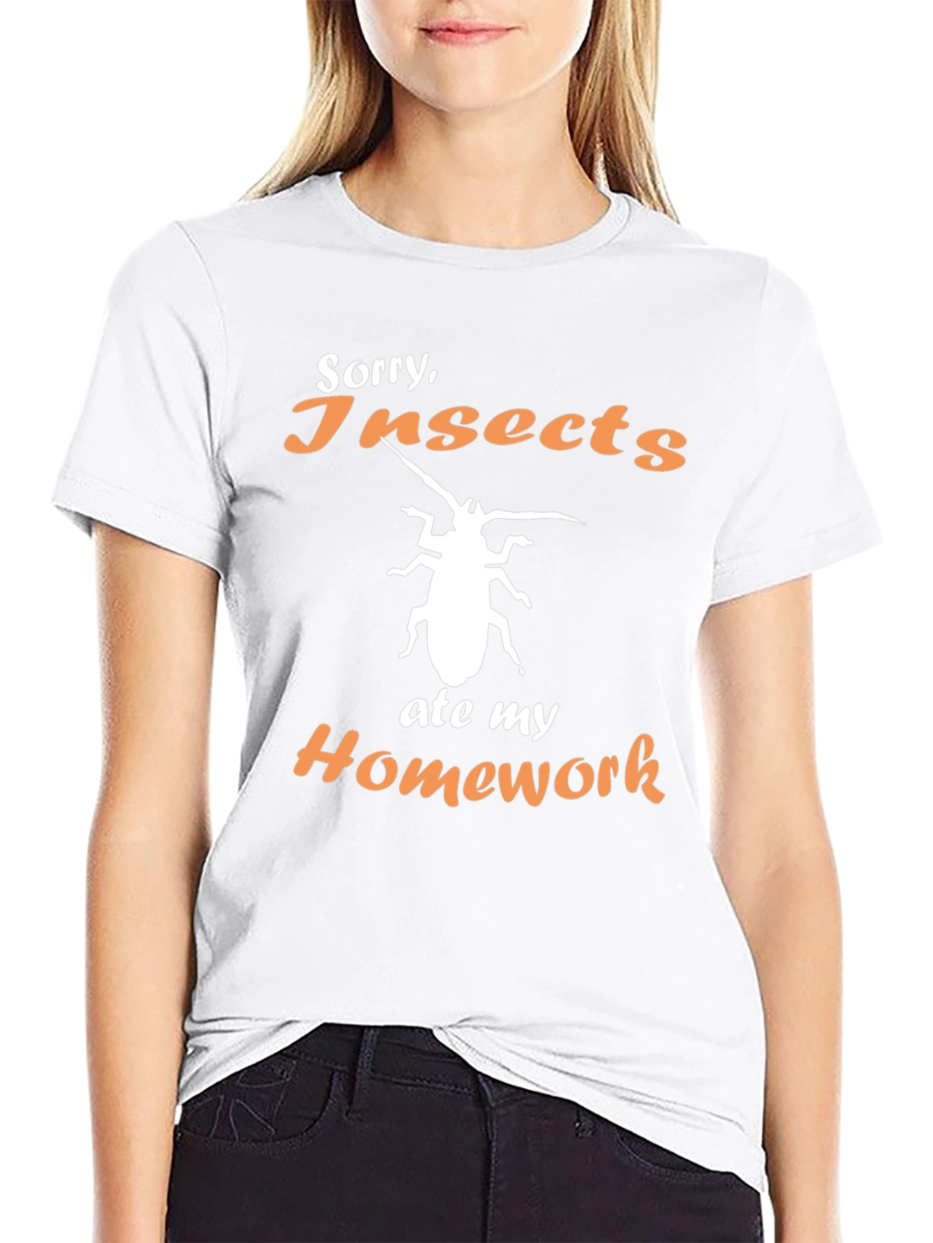 Sorry Insects Ate My Homework Graphic Tee