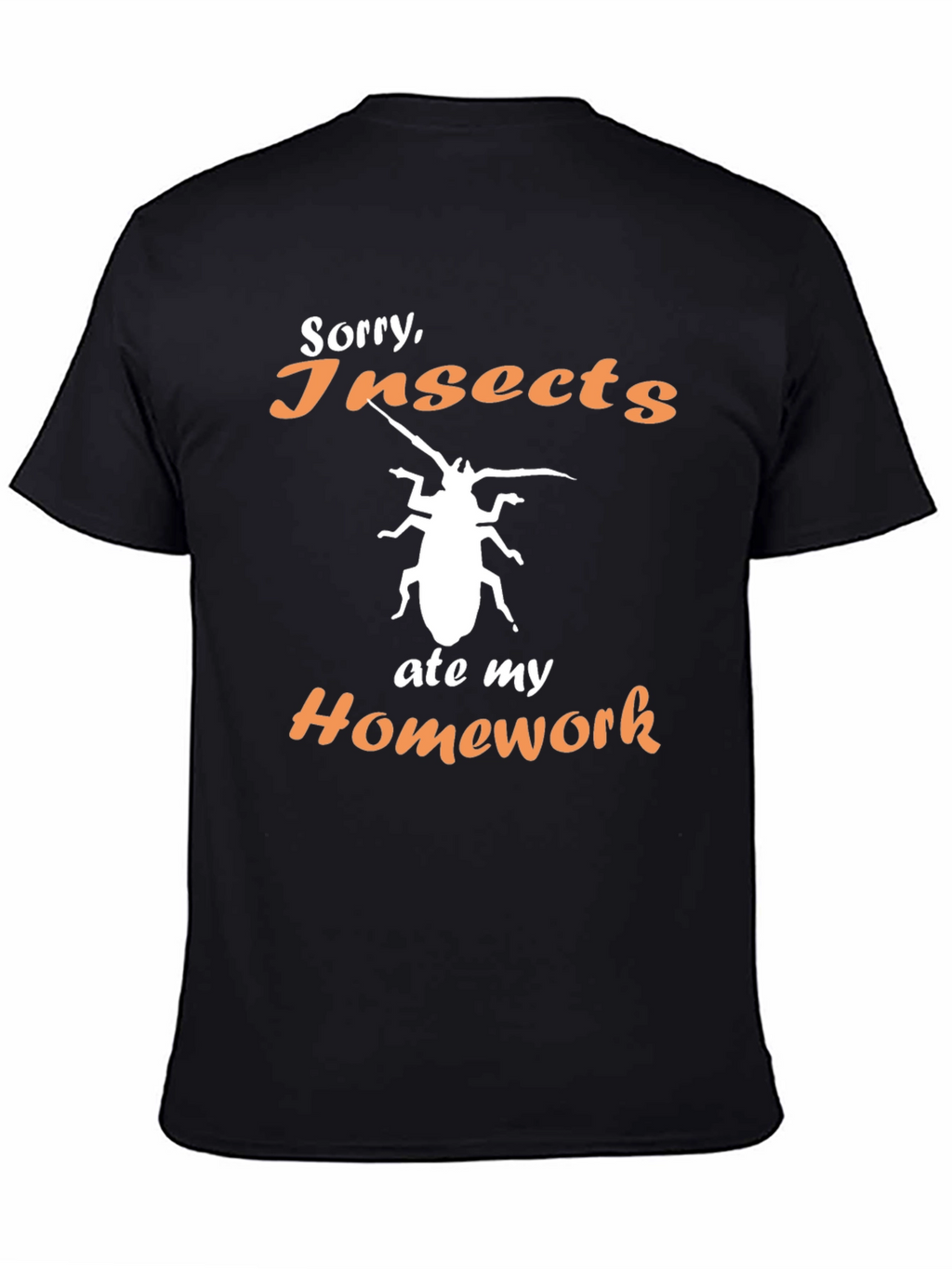 Sorry Insects Ate My Homework Graphic Tee