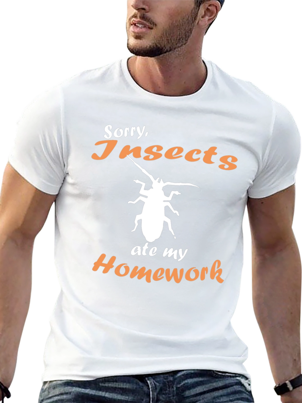 Sorry Insects Ate My Homework Graphic Tee