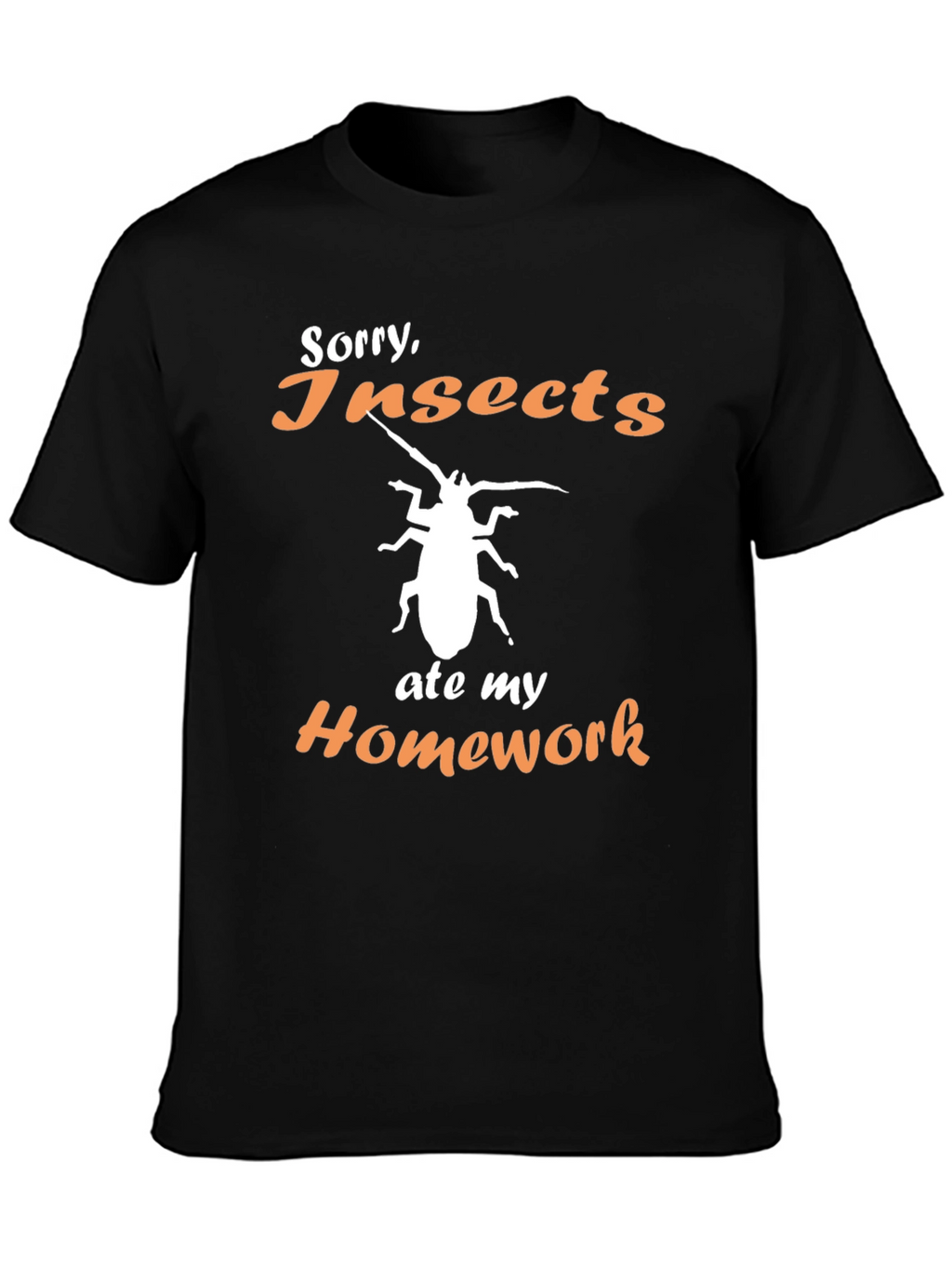Sorry Insects Ate My Homework Graphic Tee