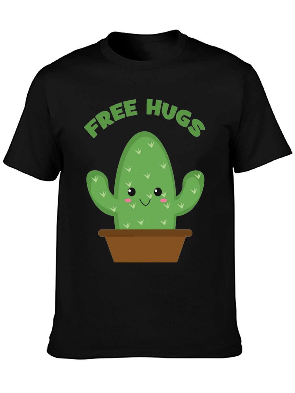 Free Hugs Cactus Graphic Tee