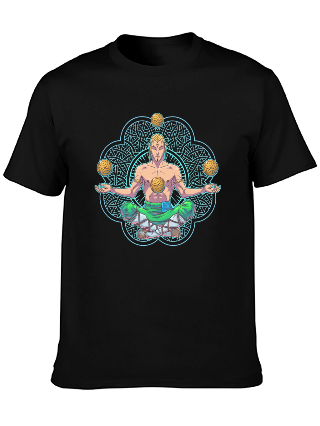 Meditating Juggler Graphic T-Shirt